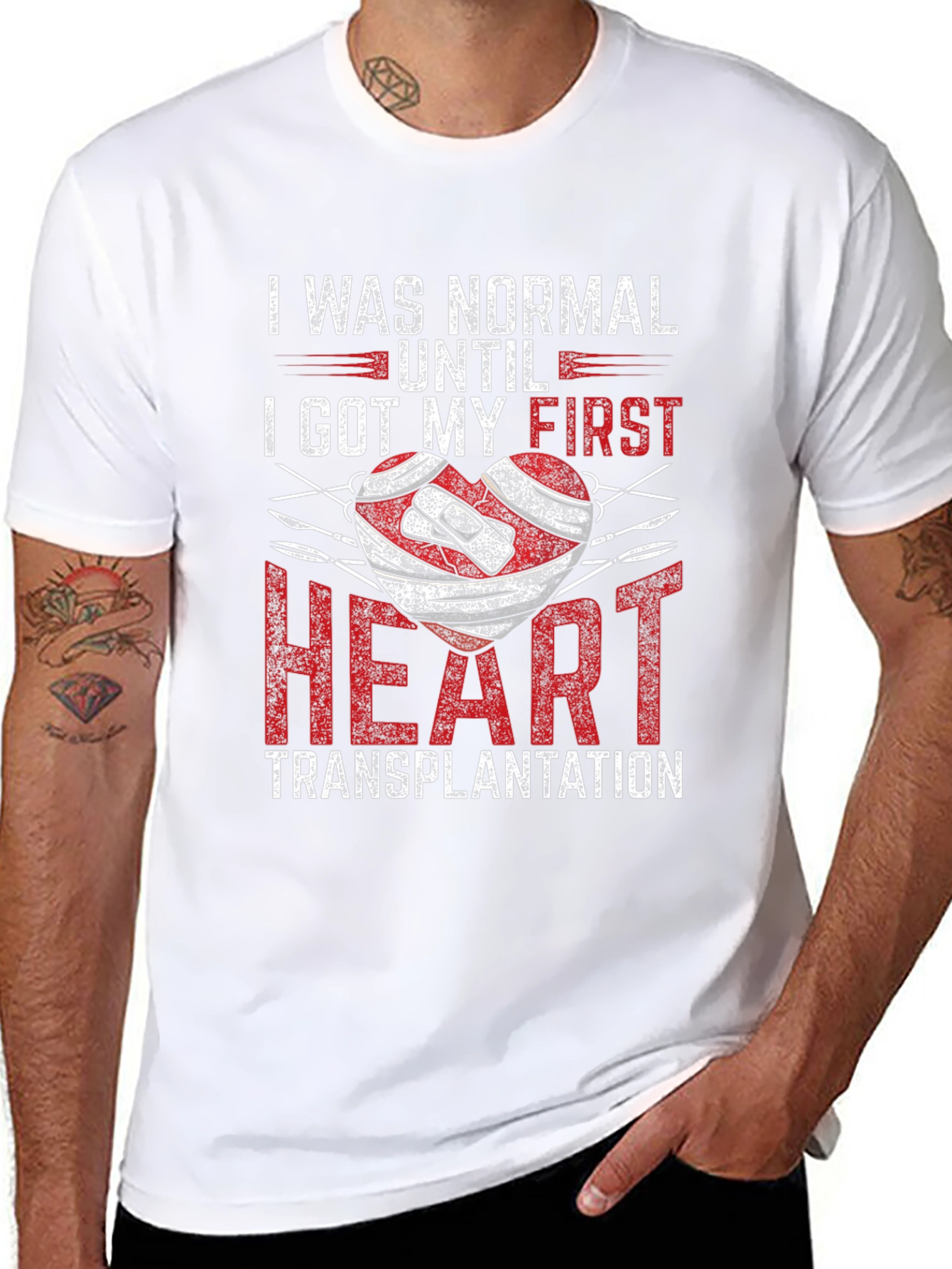 Heart Transplant T-Shirt: I Was Normal Until...