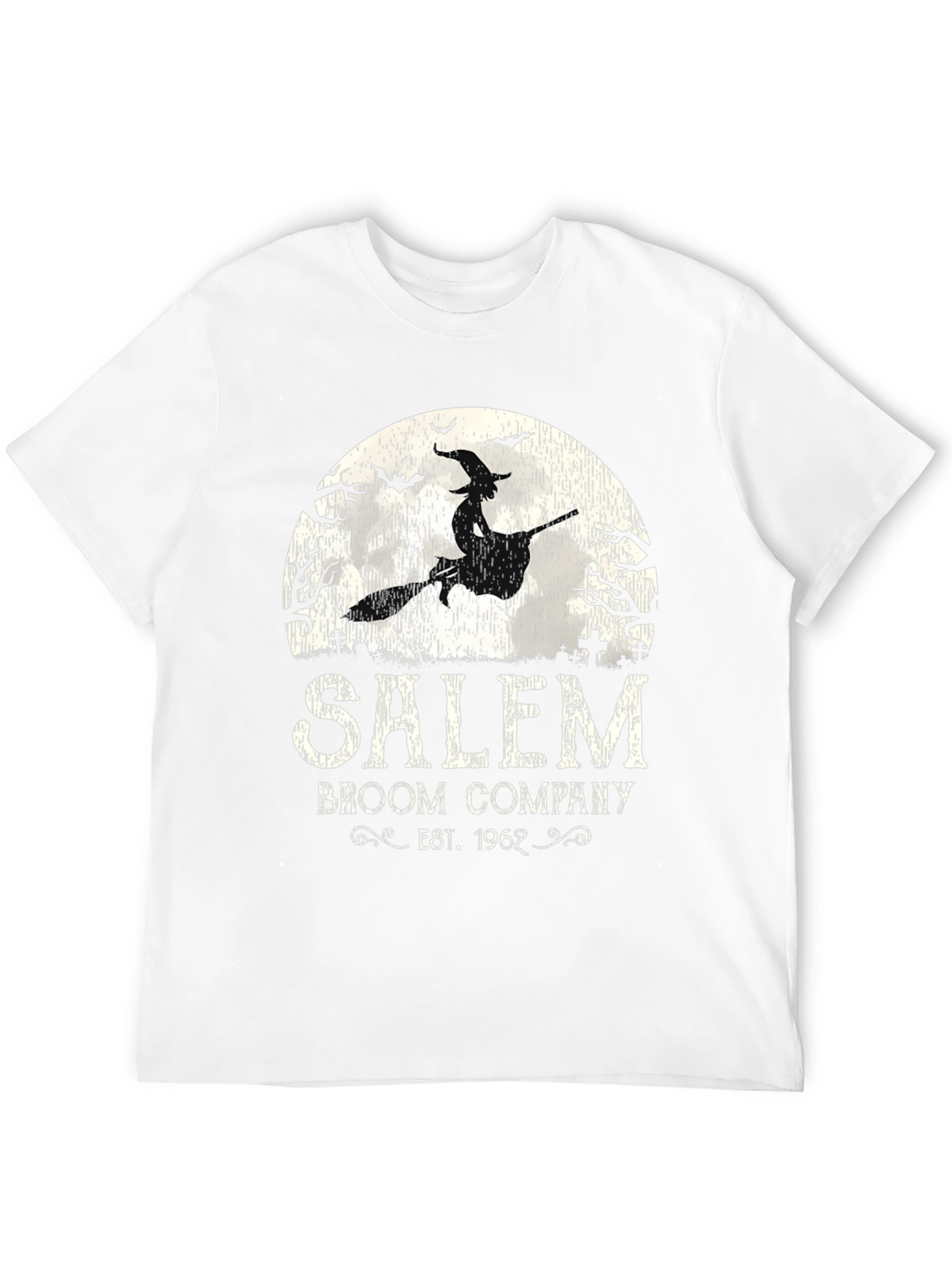Salem Broom Co. T-Shirt - Halloween Witch Tee