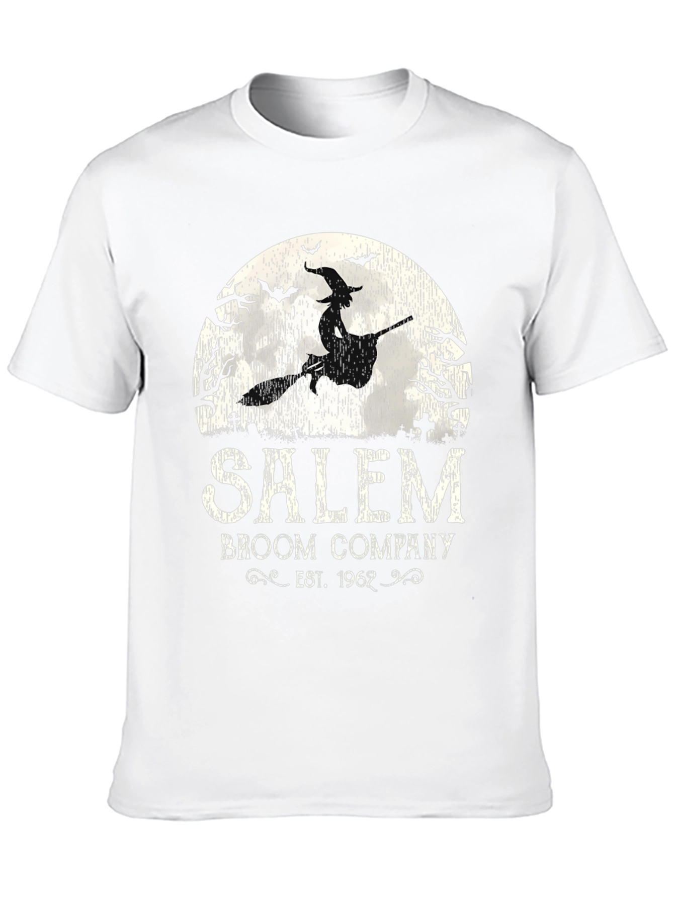 Salem Broom Co. T-Shirt - Halloween Witch Tee