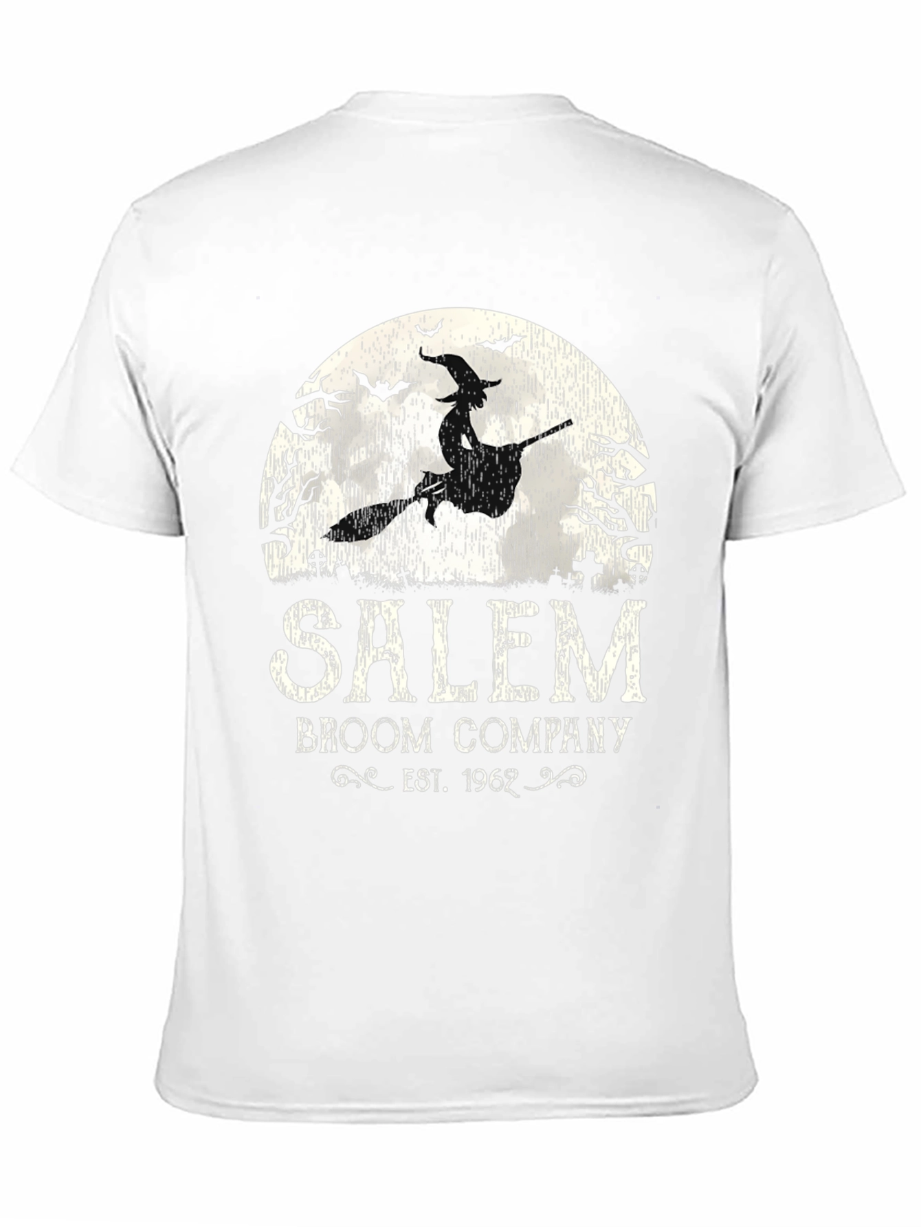 Salem Broom Co. T-Shirt - Halloween Witch Tee