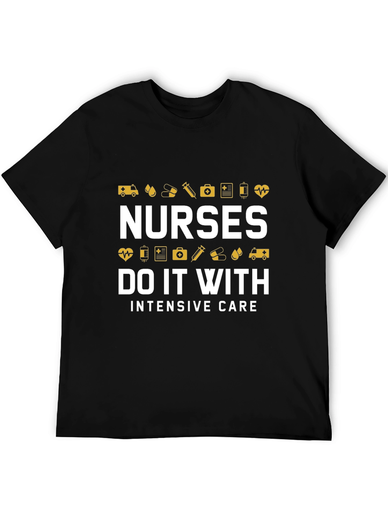 Nurses Intensive Care Graphic T-Shirt