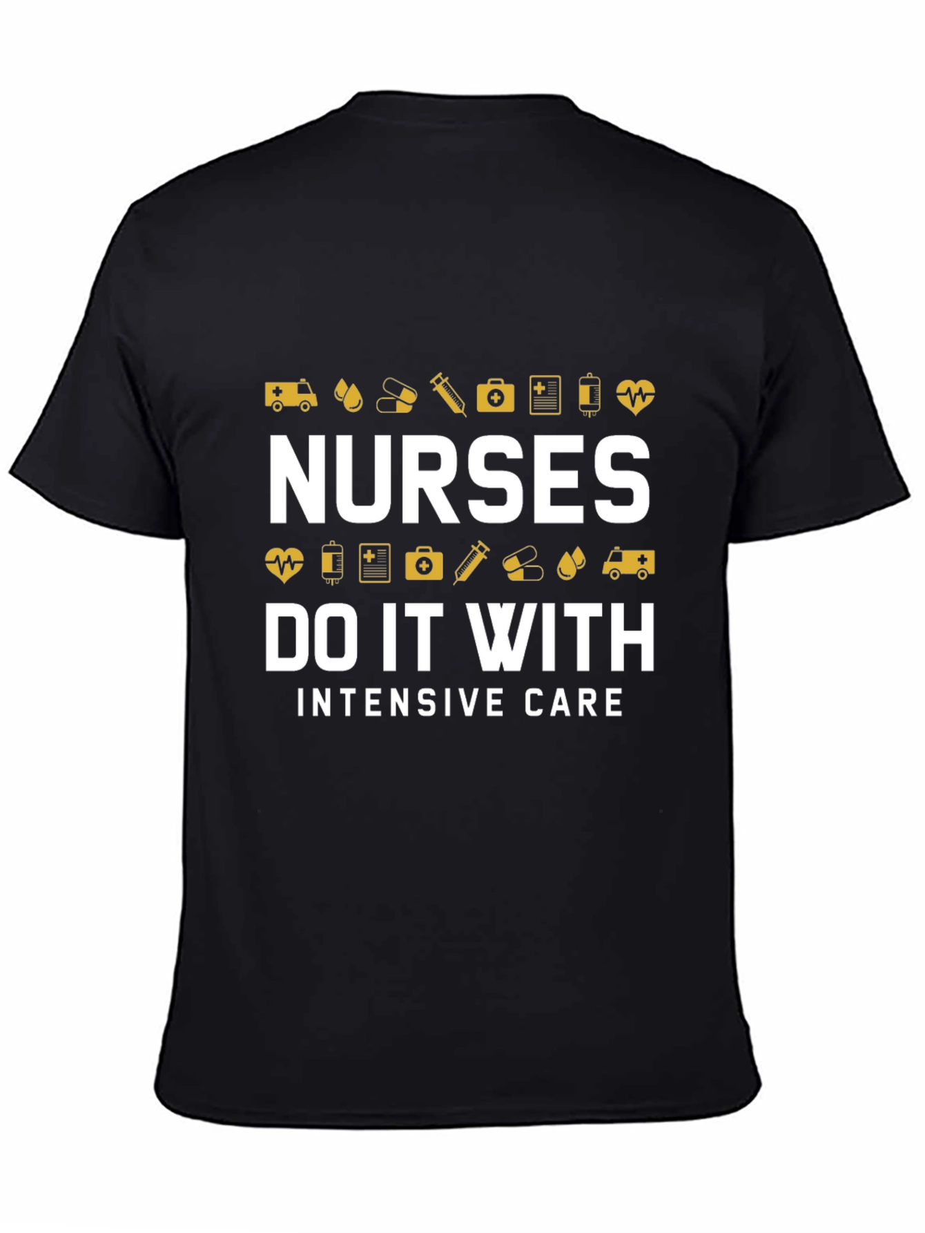 Nurses Intensive Care Graphic T-Shirt
