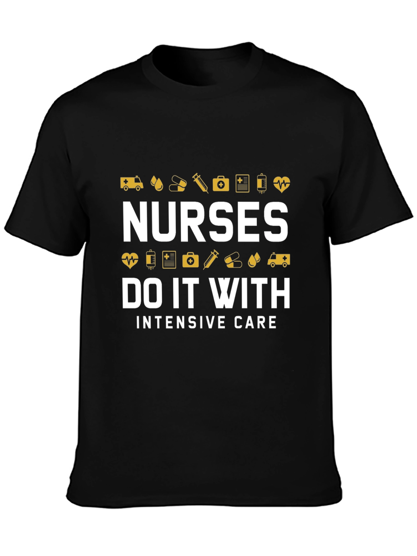Nurses Intensive Care Graphic T-Shirt