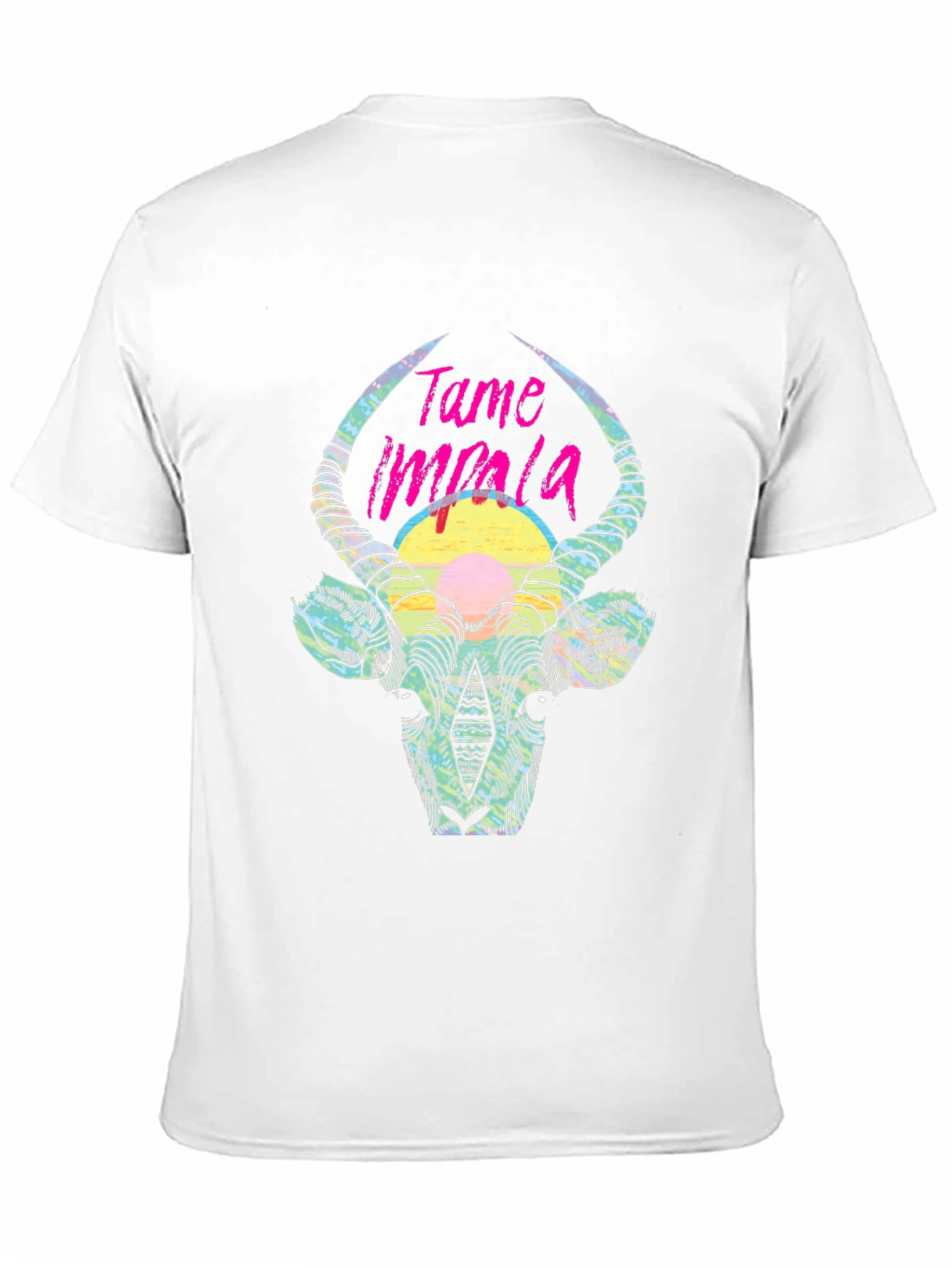Tame Impala Graphic Tee - Mens Black Cotton T-Shirt