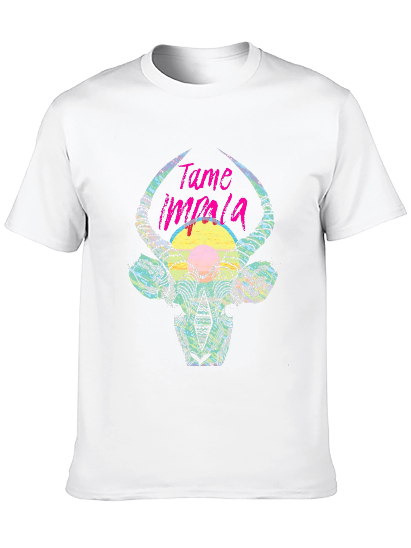 Tame Impala Graphic Tee - Mens Black Cotton T-Shirt