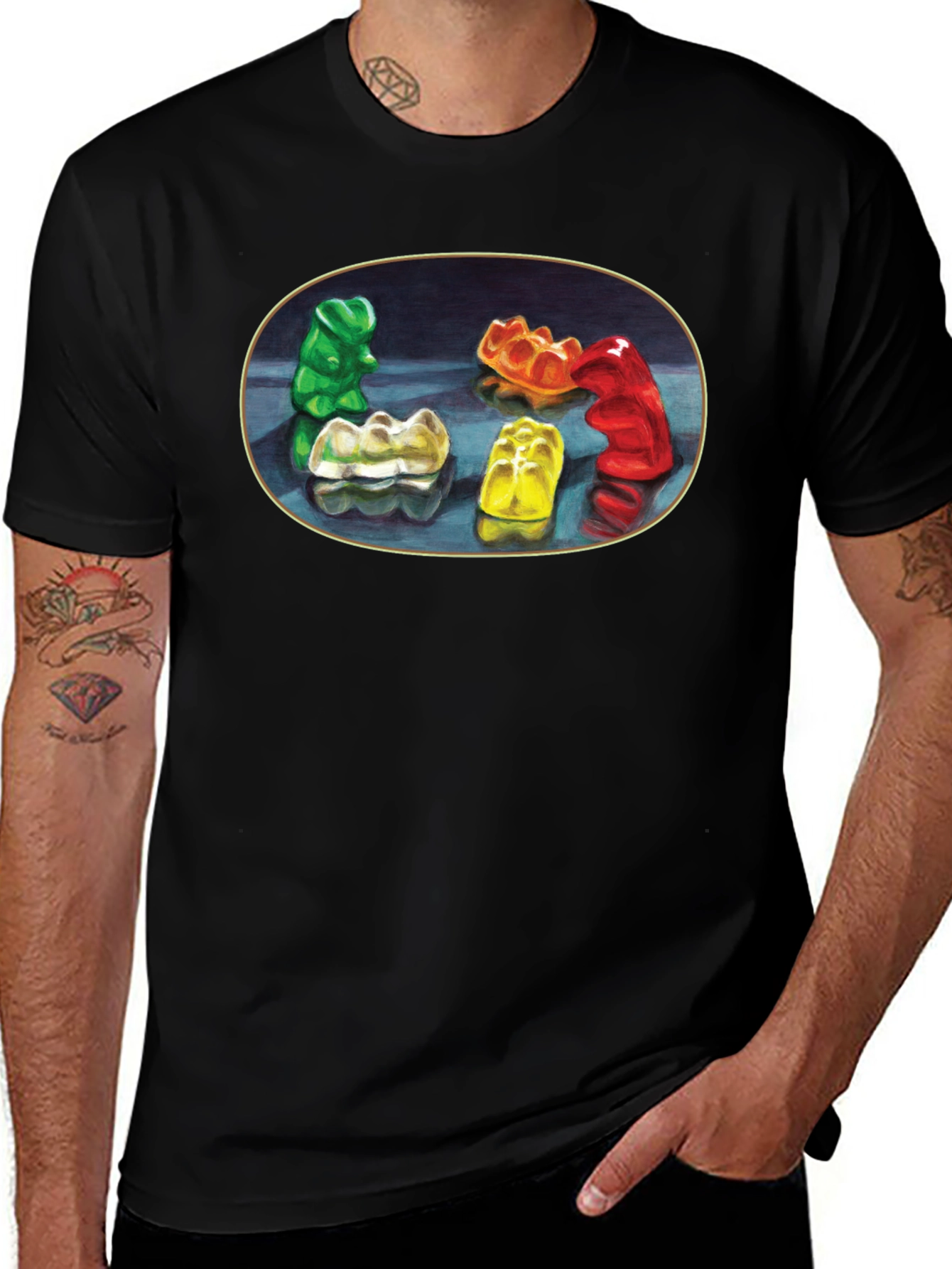 Gummy Bear Art T-Shirt