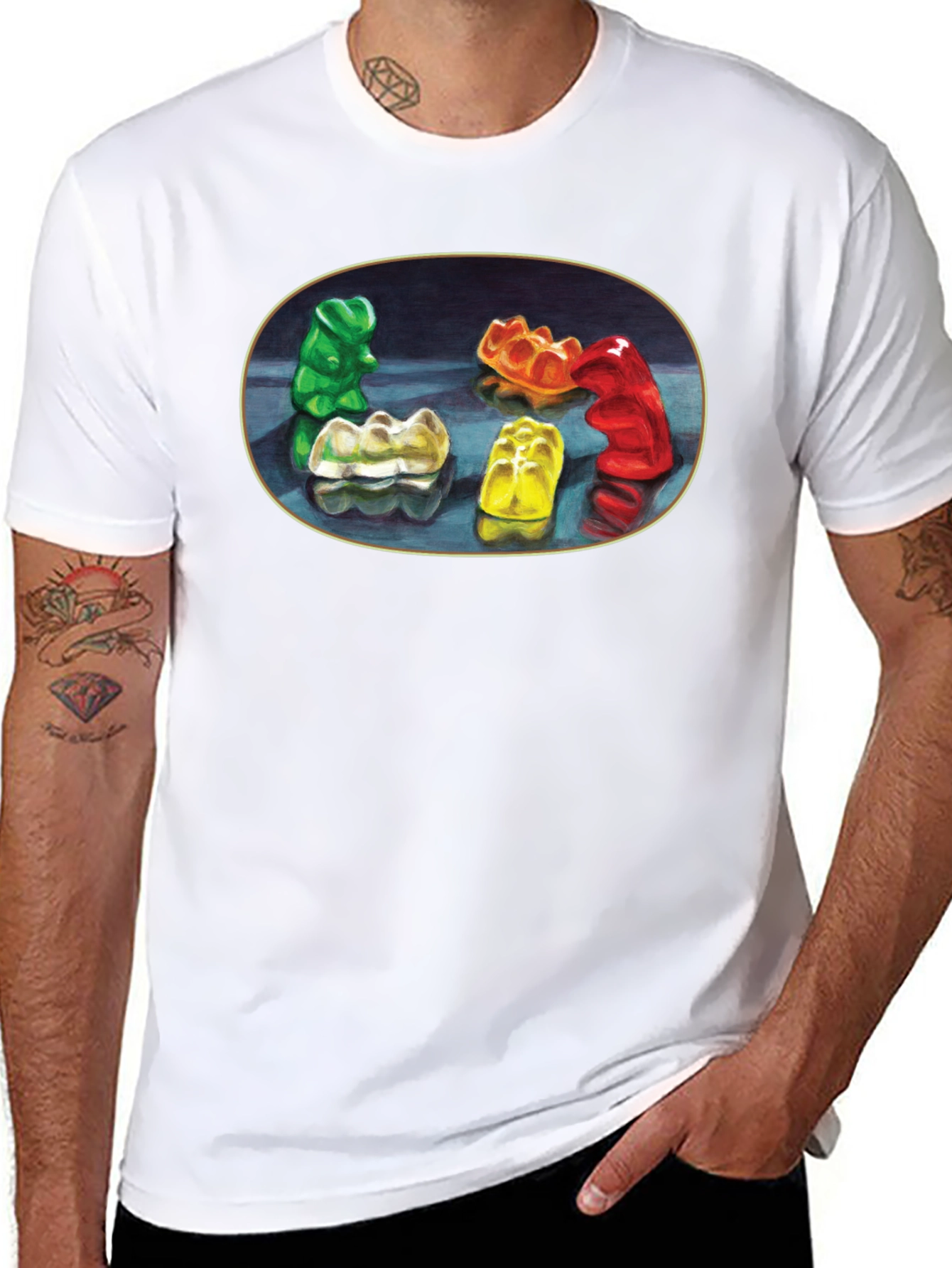 Gummy Bear Art T-Shirt
