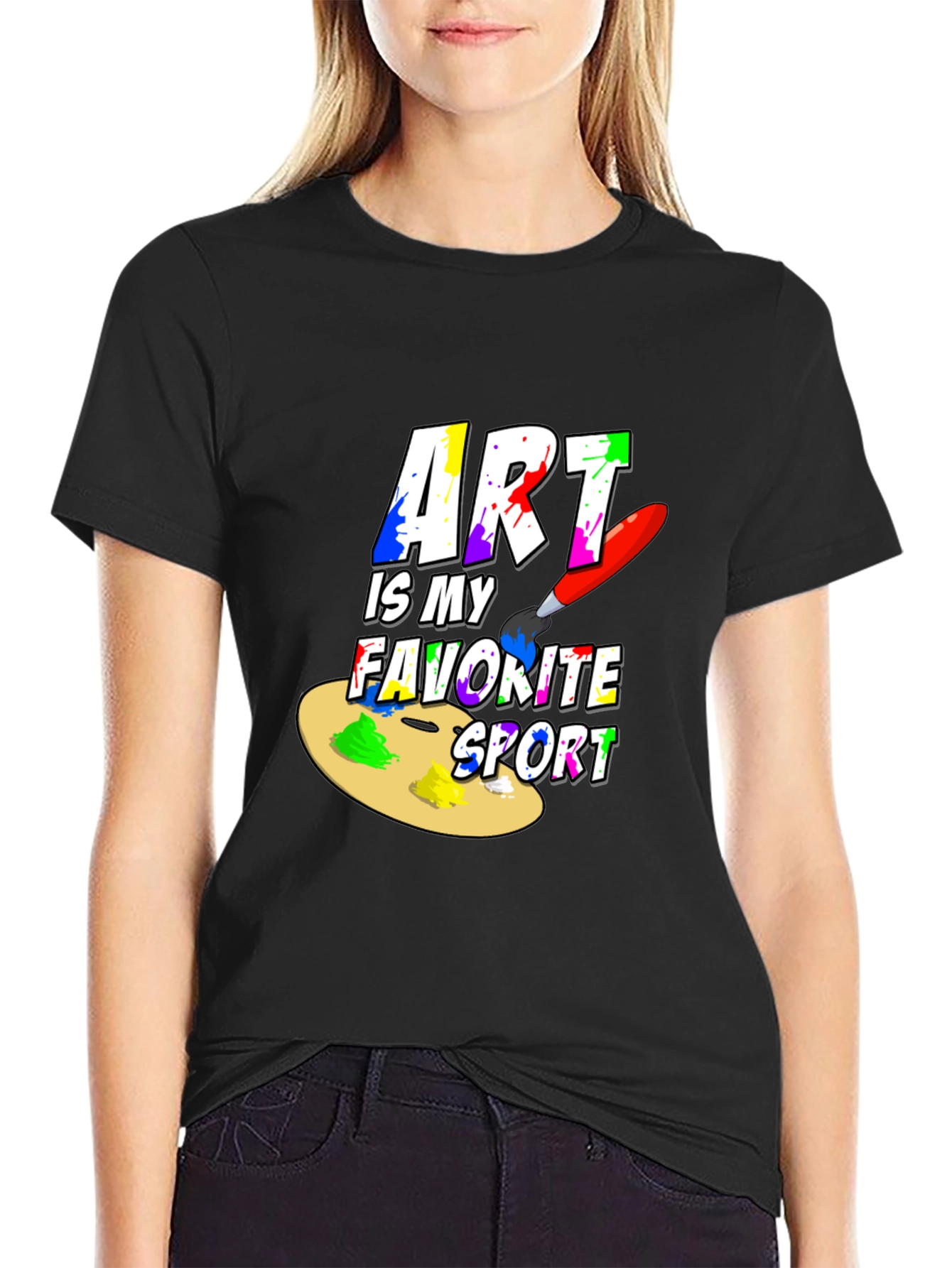 Art is My Favorite Sport T-Shirt