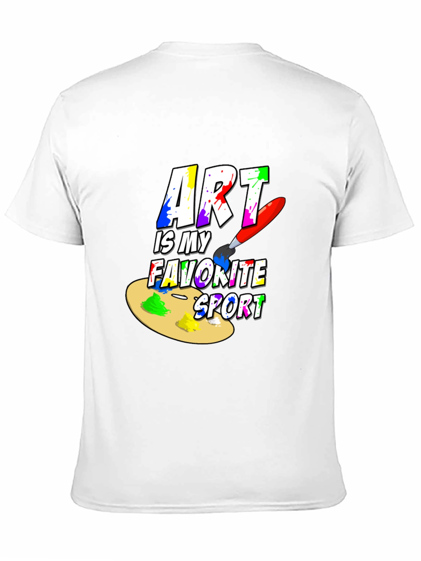 Art is My Favorite Sport T-Shirt