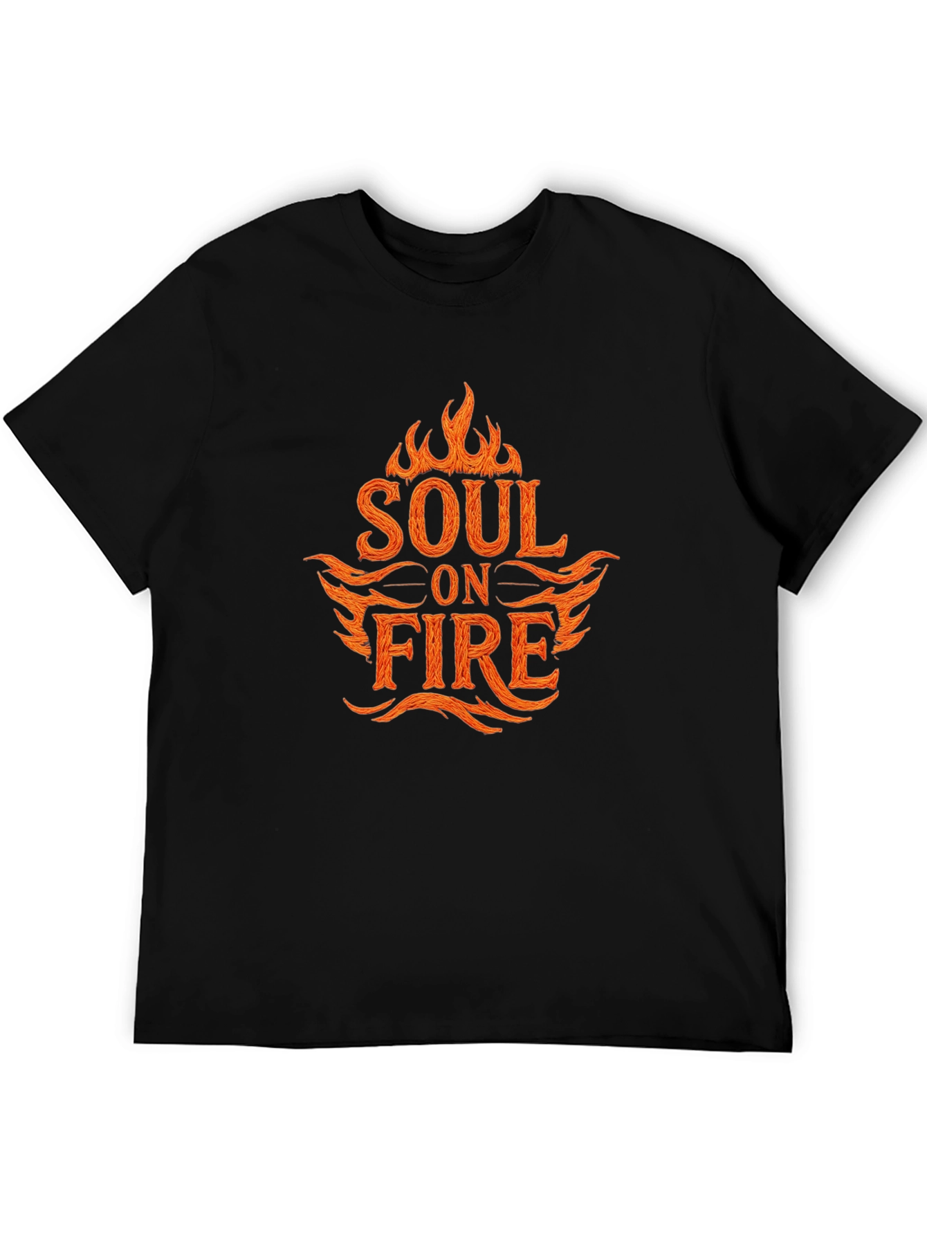 Soul on Fire Graphic T-Shirt - Black