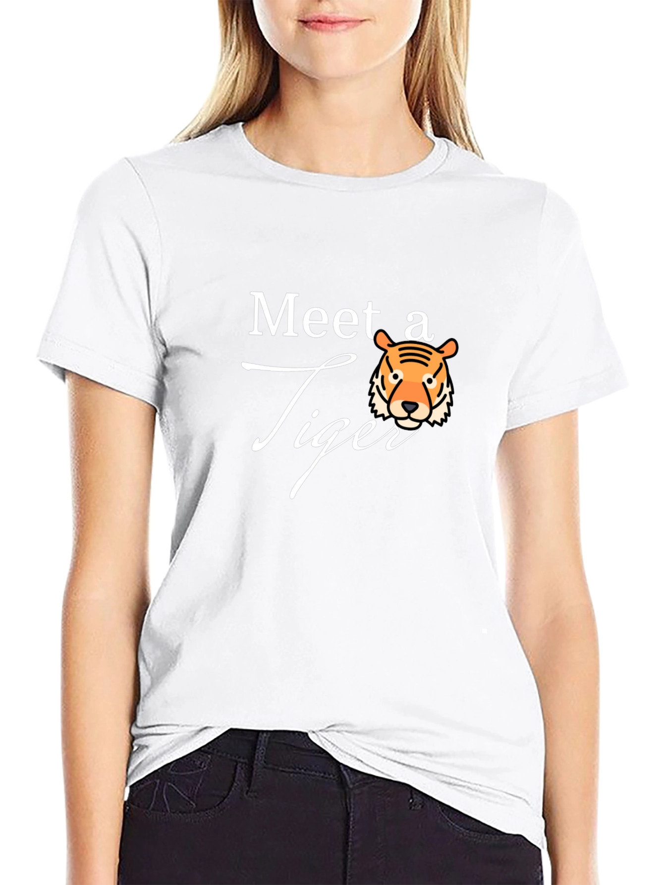 Meet a Tiger Graphic T-Shirt