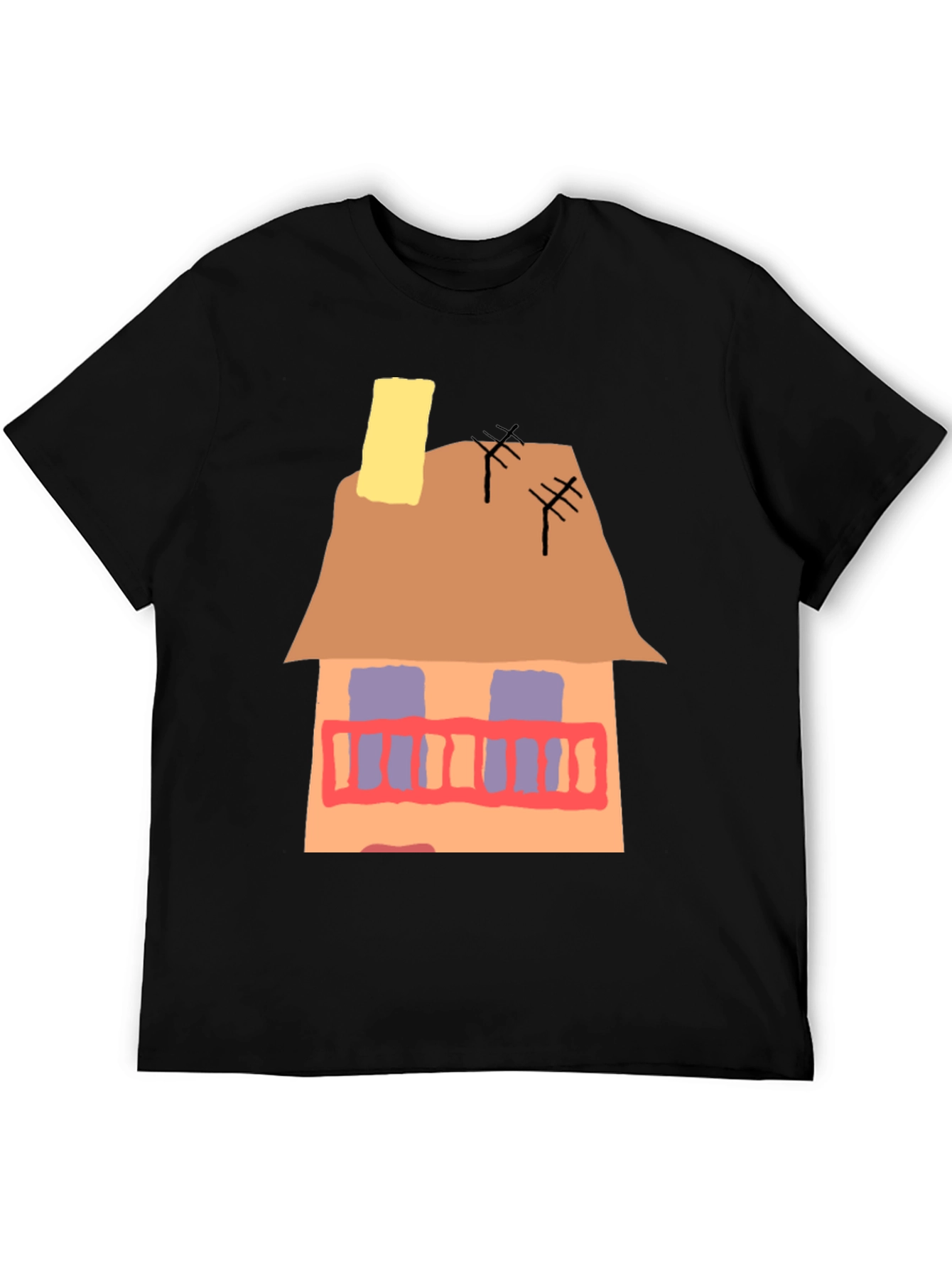 House Graphic T-Shirt - Unique Design