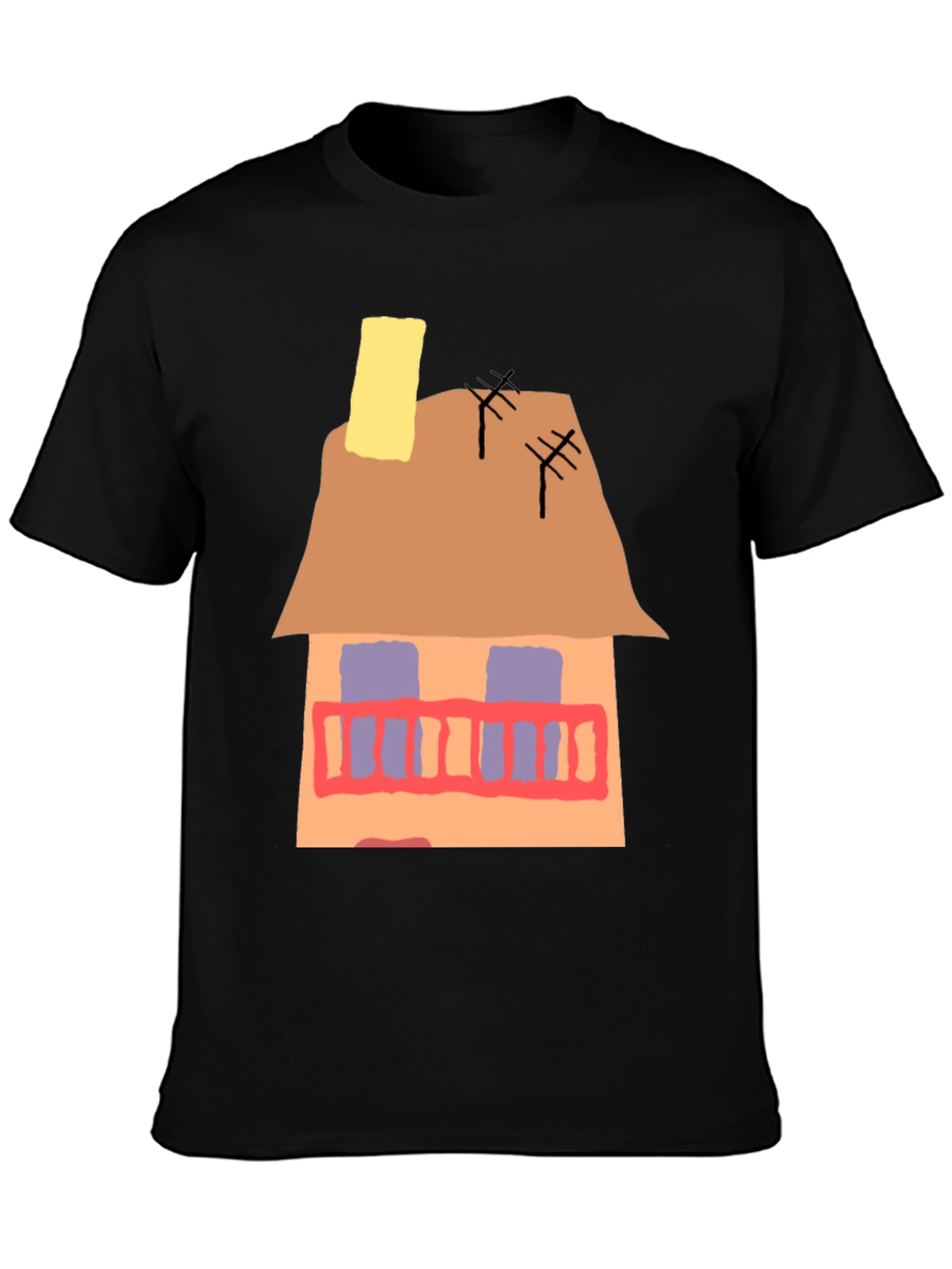 House Graphic T-Shirt - Unique Design