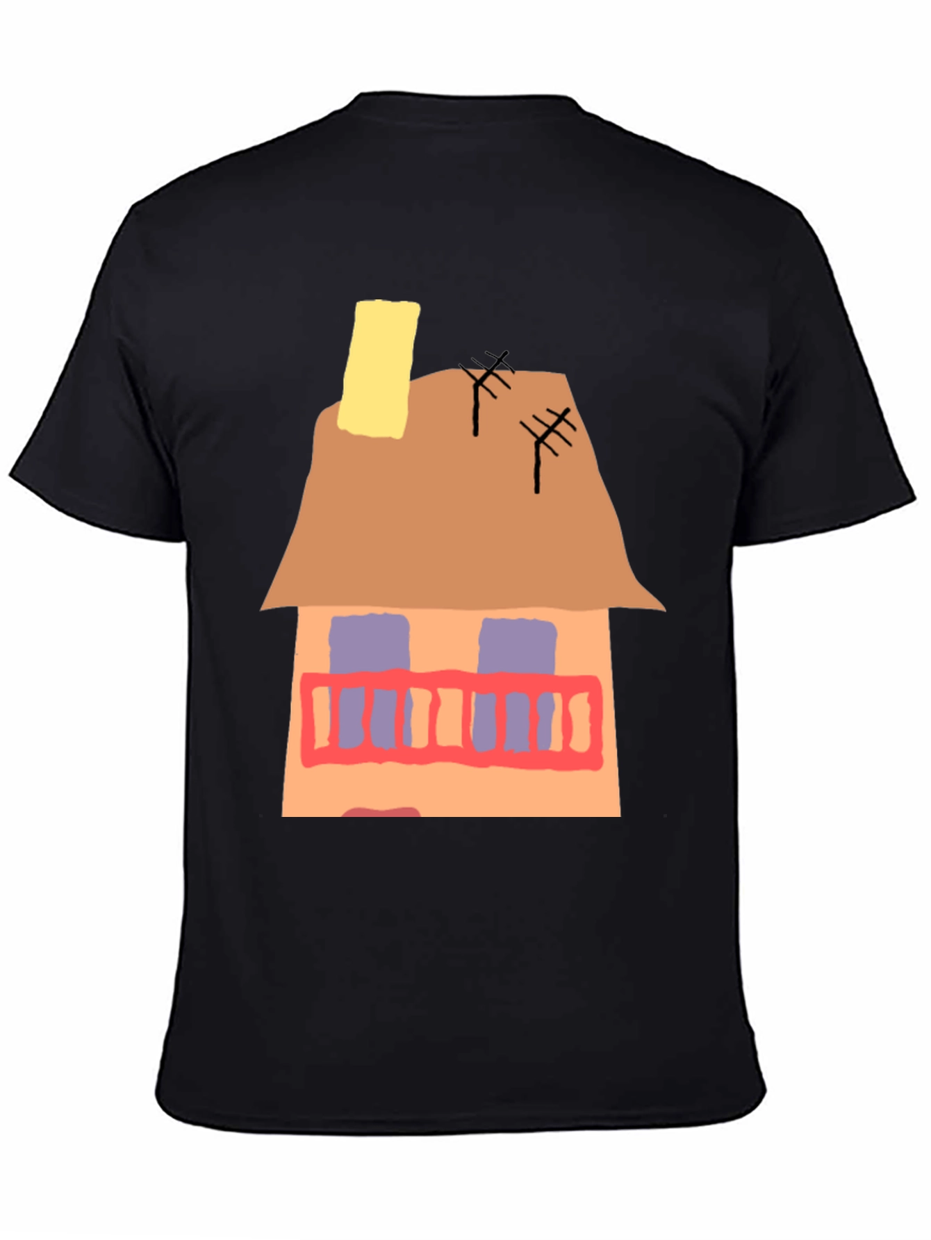 House Graphic T-Shirt - Unique Design