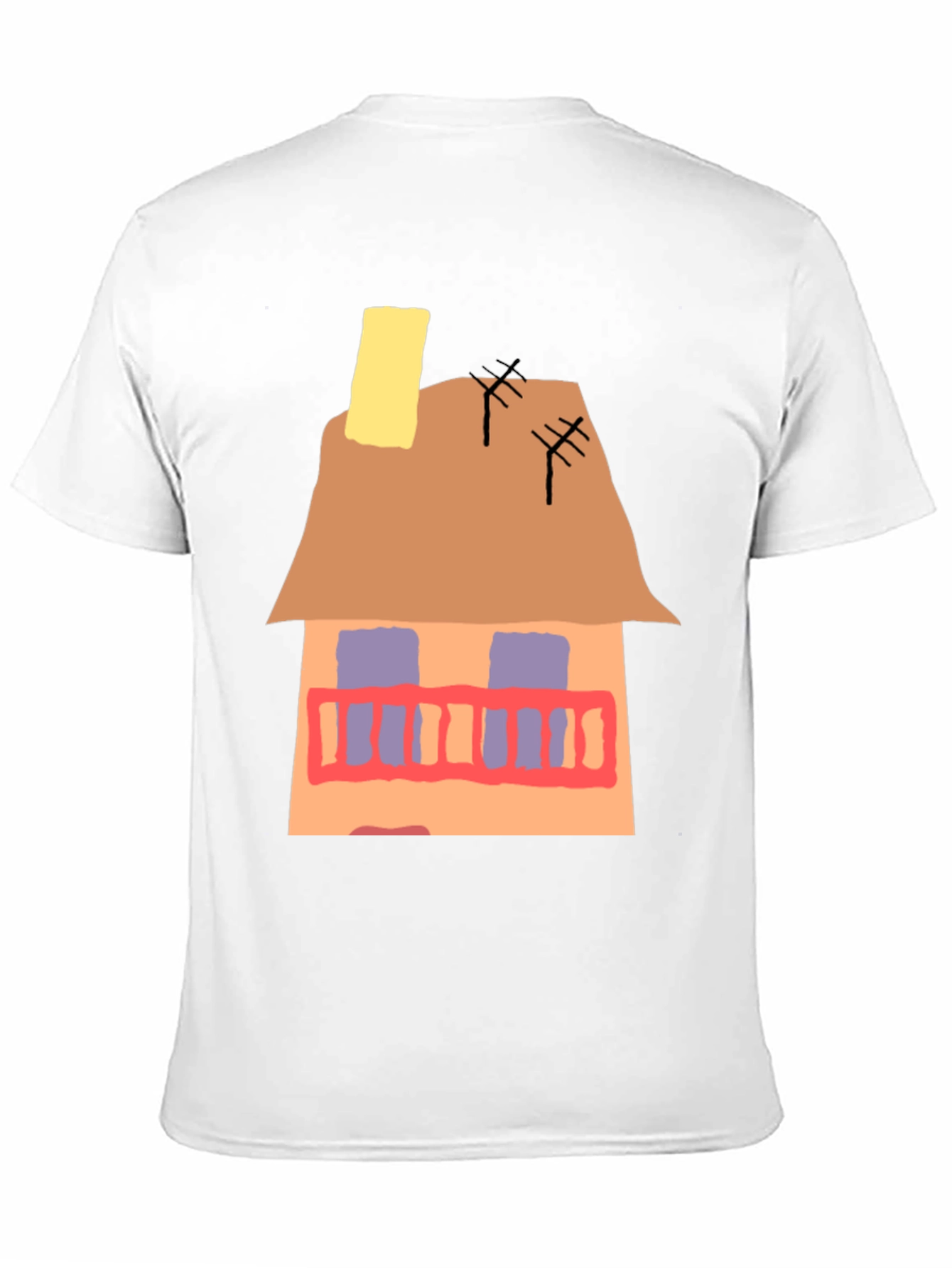 House Graphic T-Shirt - Unique Design