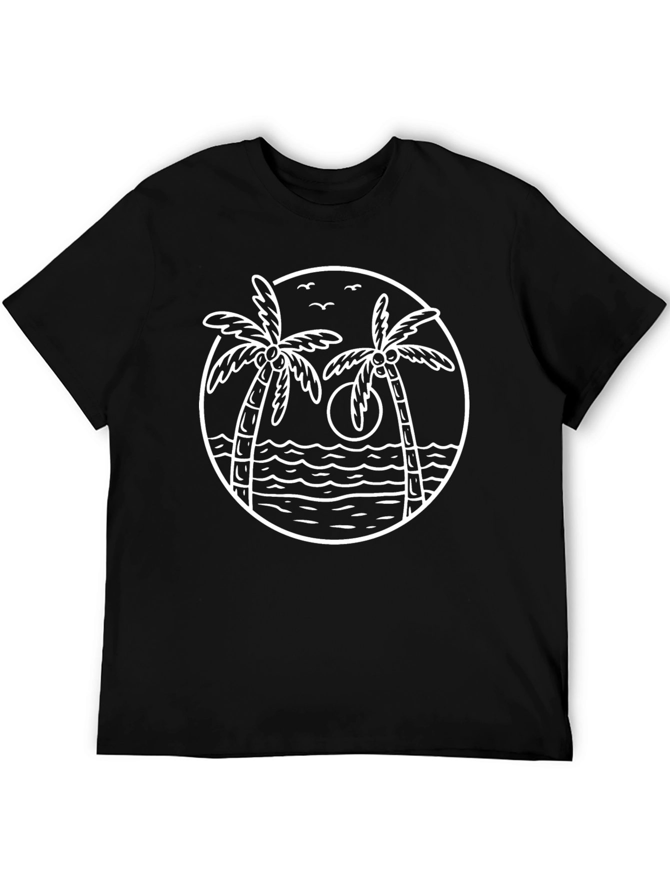 Tropical Palm Tree Graphic Tee