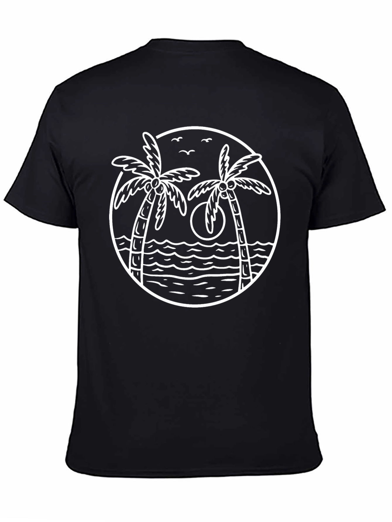 Tropical Palm Tree Graphic Tee