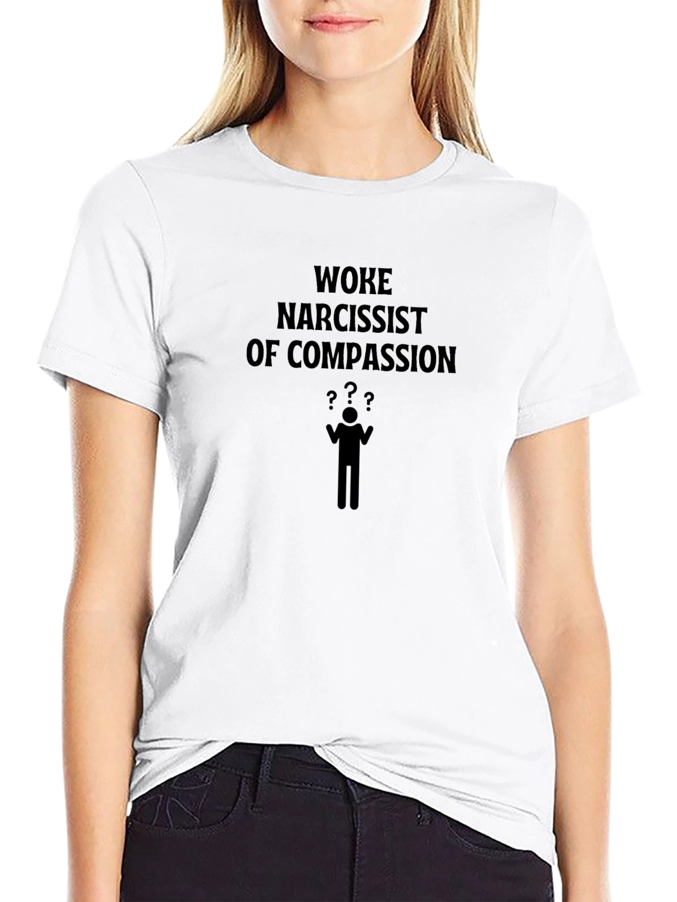 Woke Narcissist of Compassion Graphic Tee