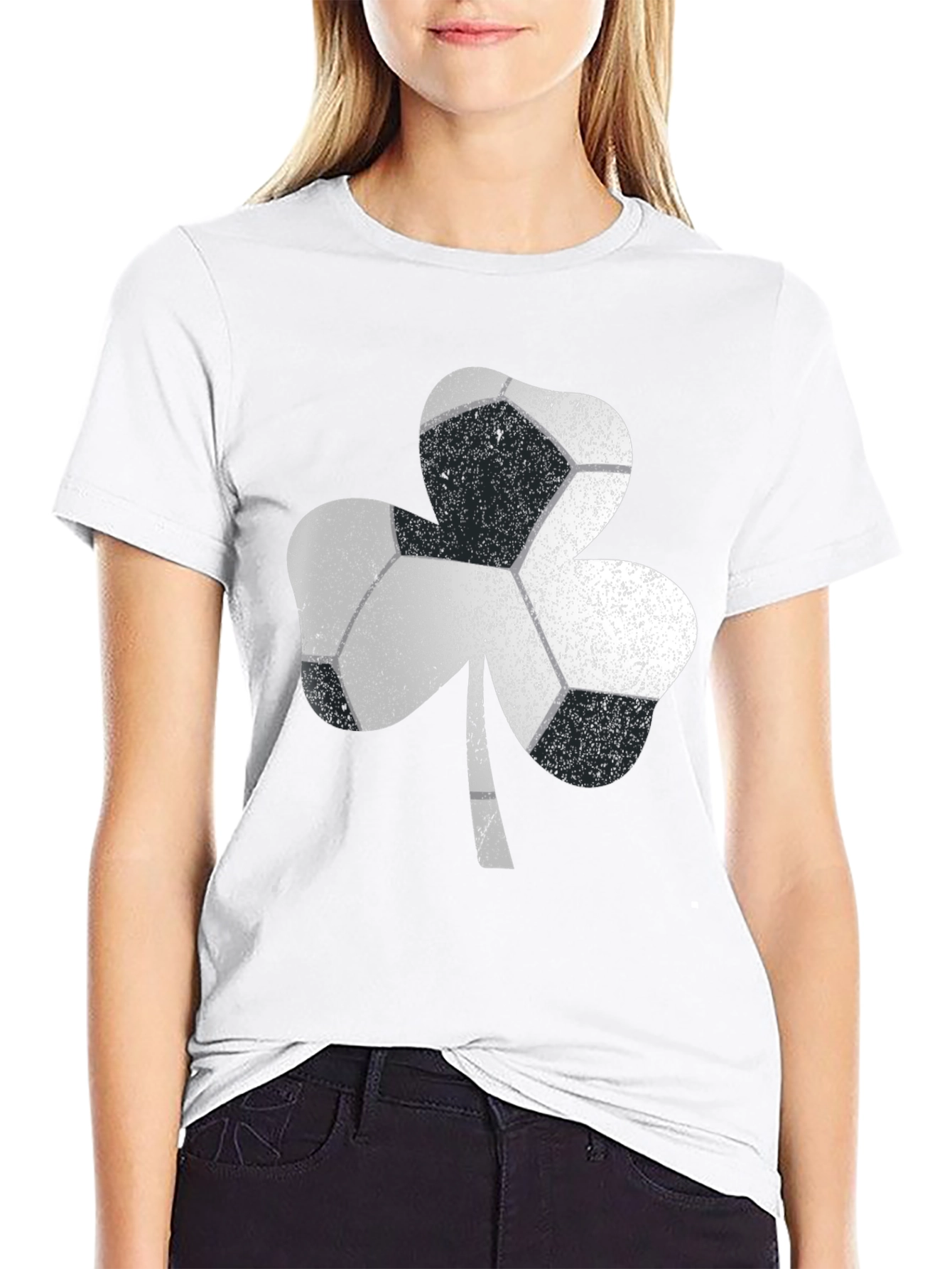Soccer Shamrock T-Shirt - Lucky St. Patricks Day Tee