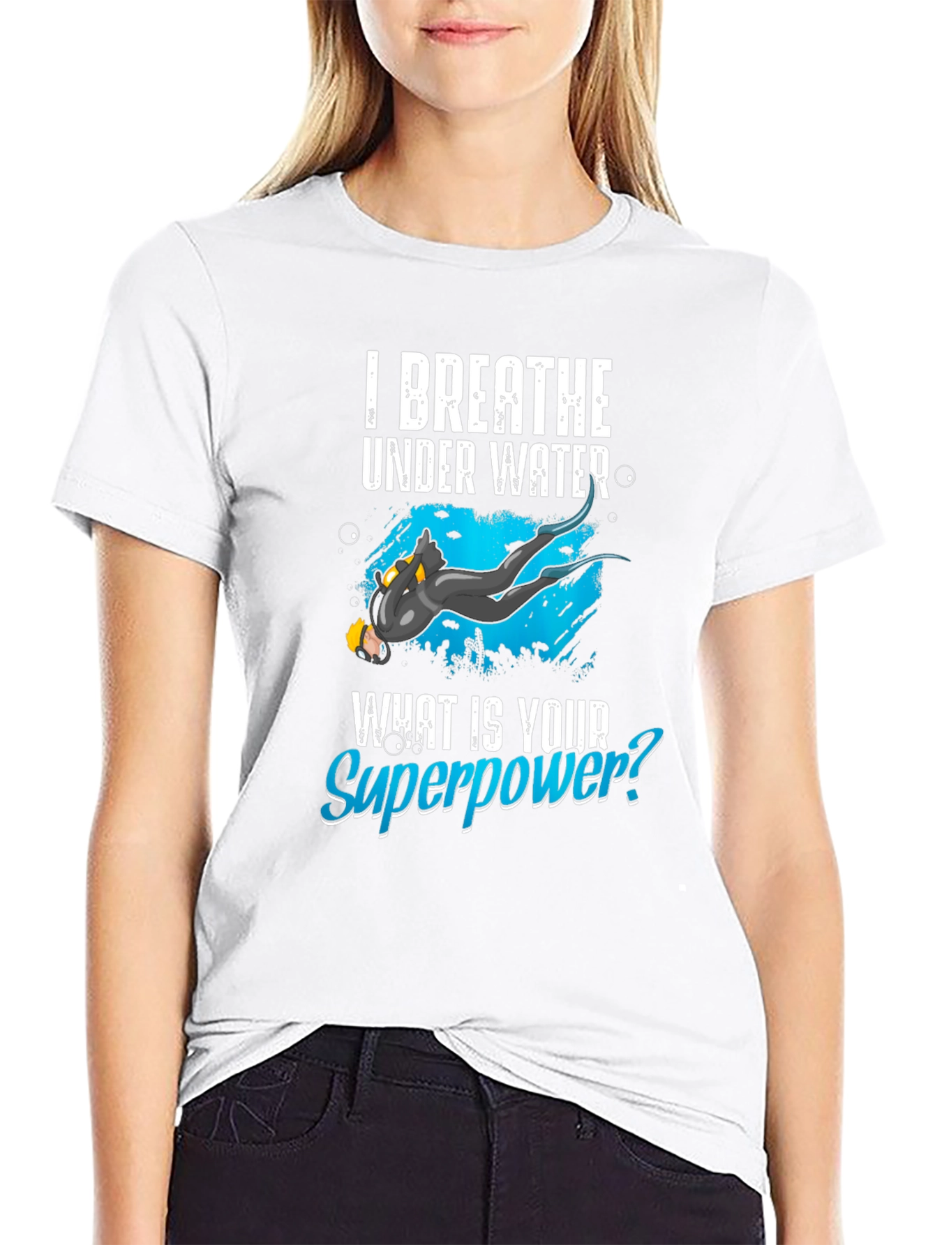 I Breathe Underwater Graphic Tee