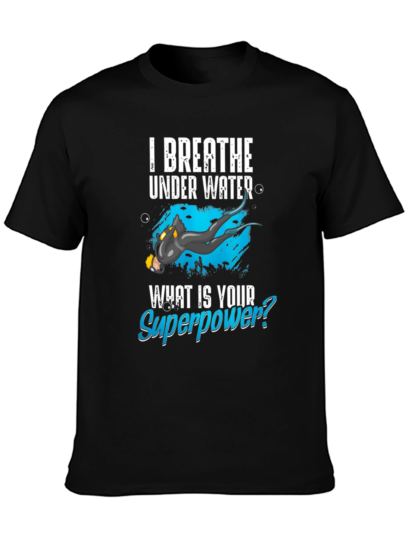 I Breathe Underwater Graphic Tee