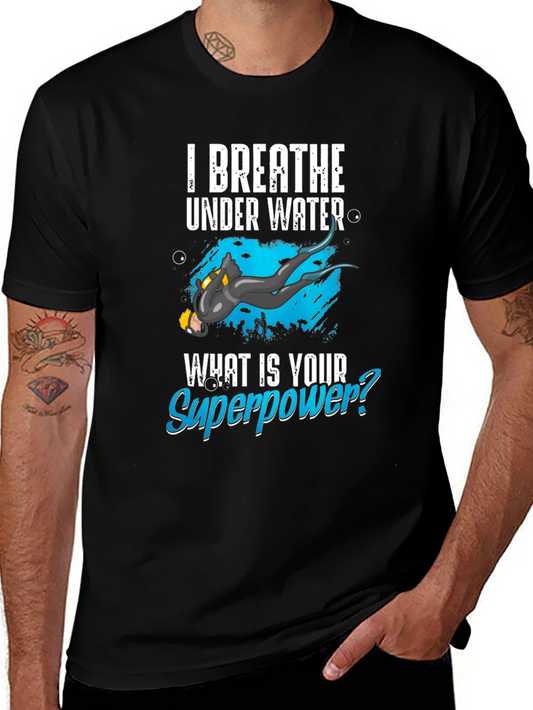 I Breathe Underwater Graphic Tee