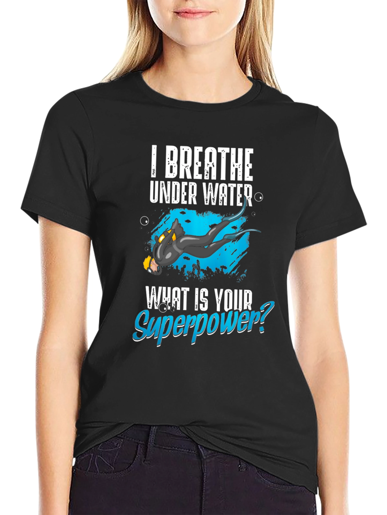 I Breathe Underwater Graphic Tee