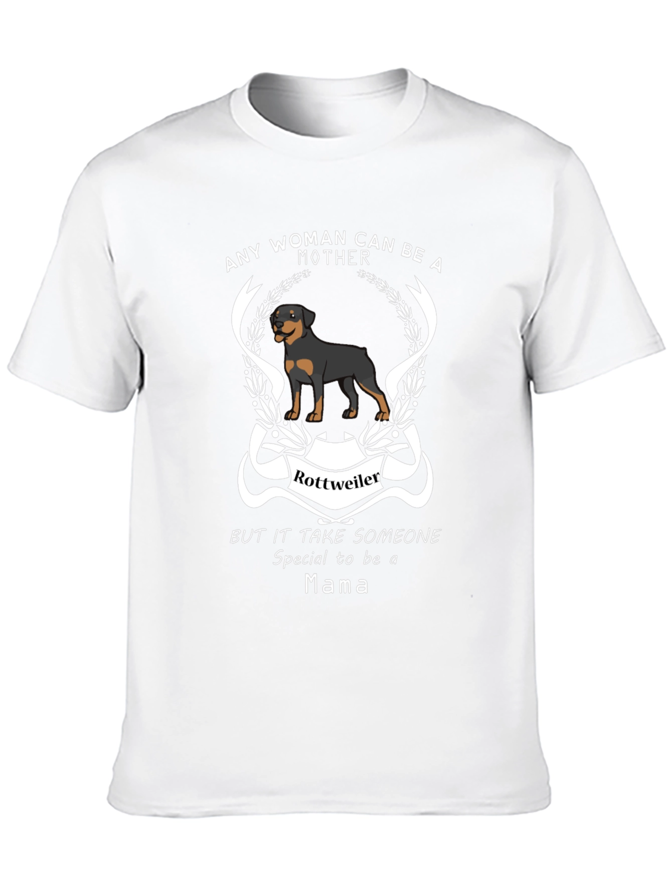 Rottweiler Mama T-Shirt - Dog Lover Mothers Day Gift