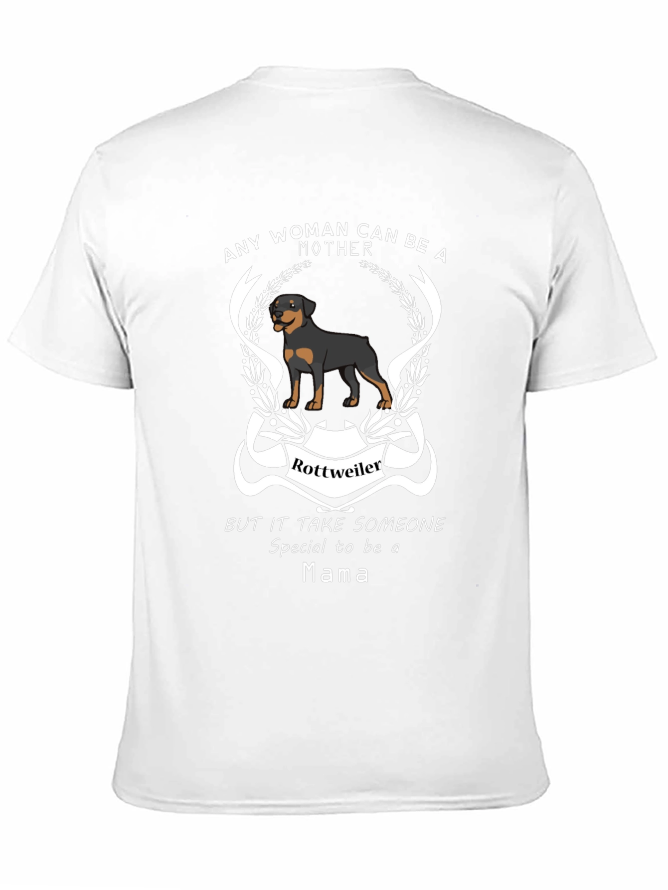 Rottweiler Mama T-Shirt - Dog Lover Mothers Day Gift