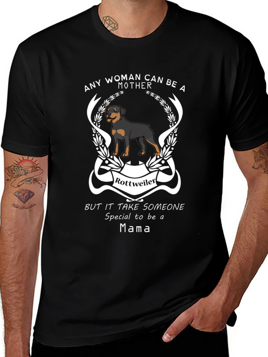 Rottweiler Mama T-Shirt - Dog Lover Mothers Day Gift