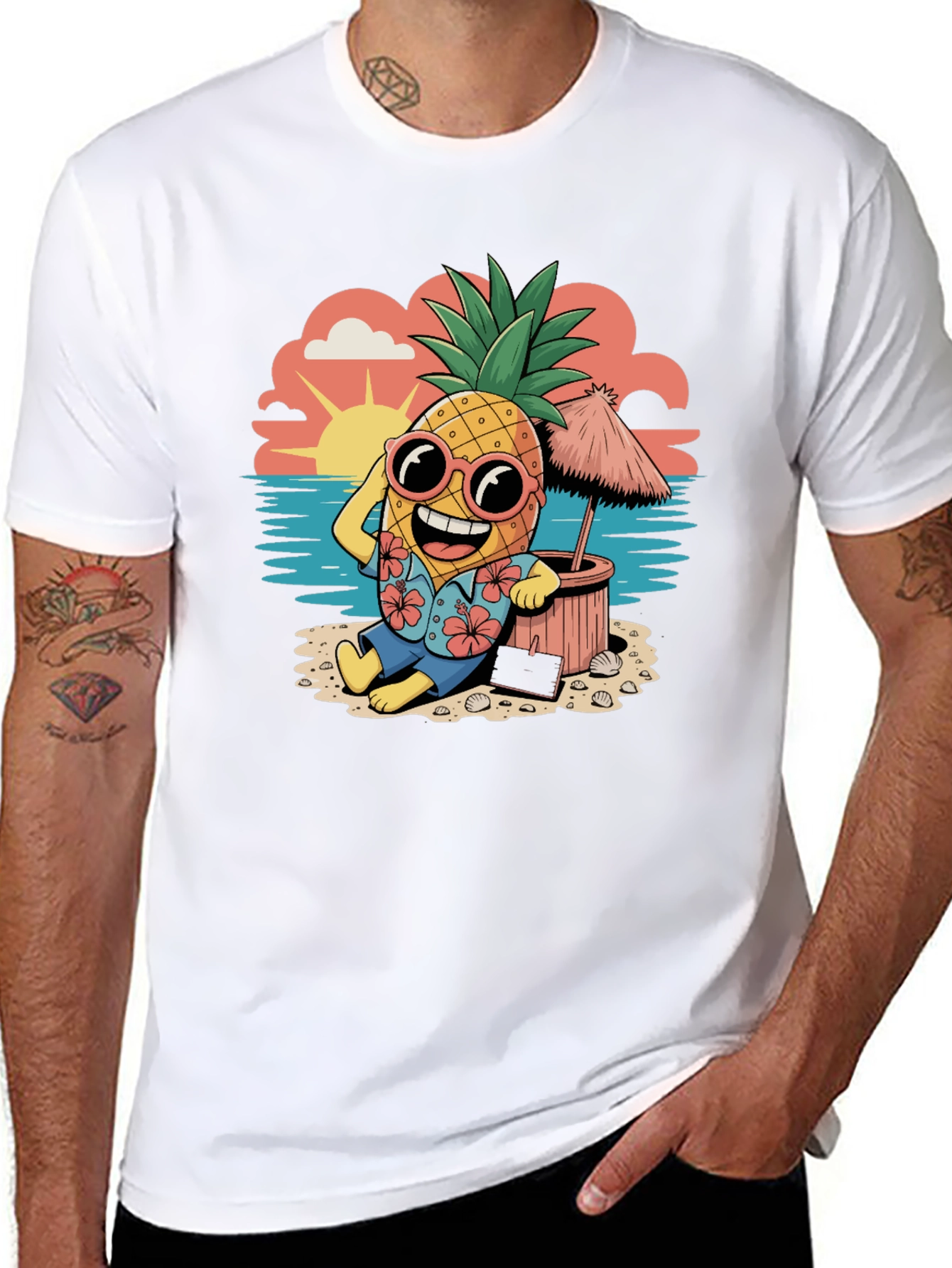 Cool Pineapple Summer T-Shirt