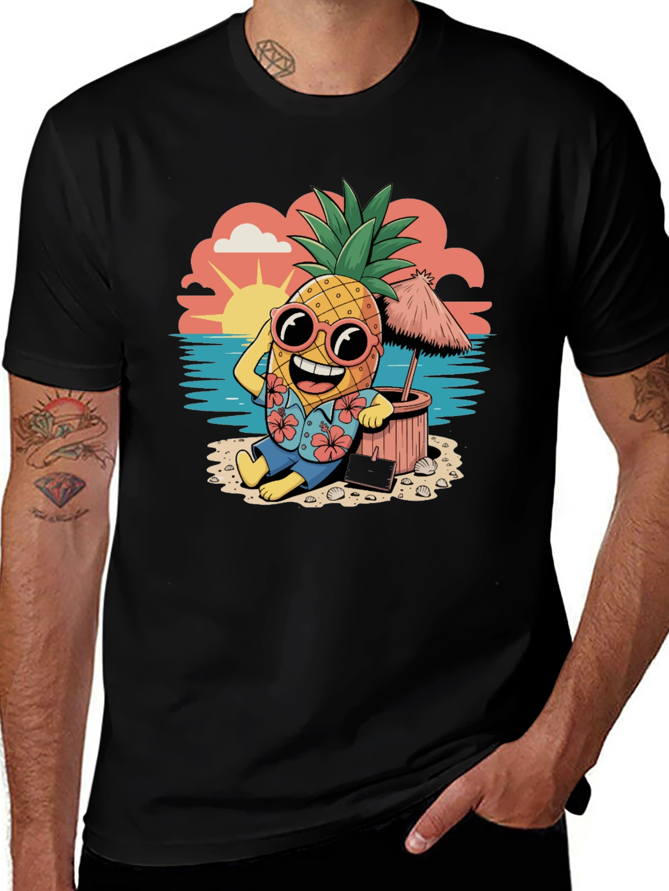 Cool Pineapple Summer T-Shirt