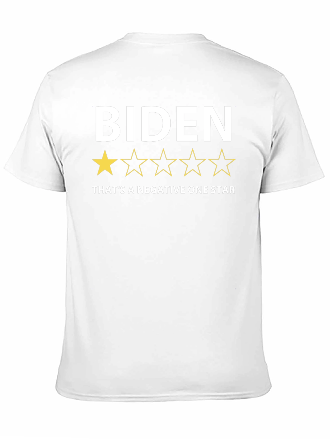 Biden Negative One Star T-Shirt