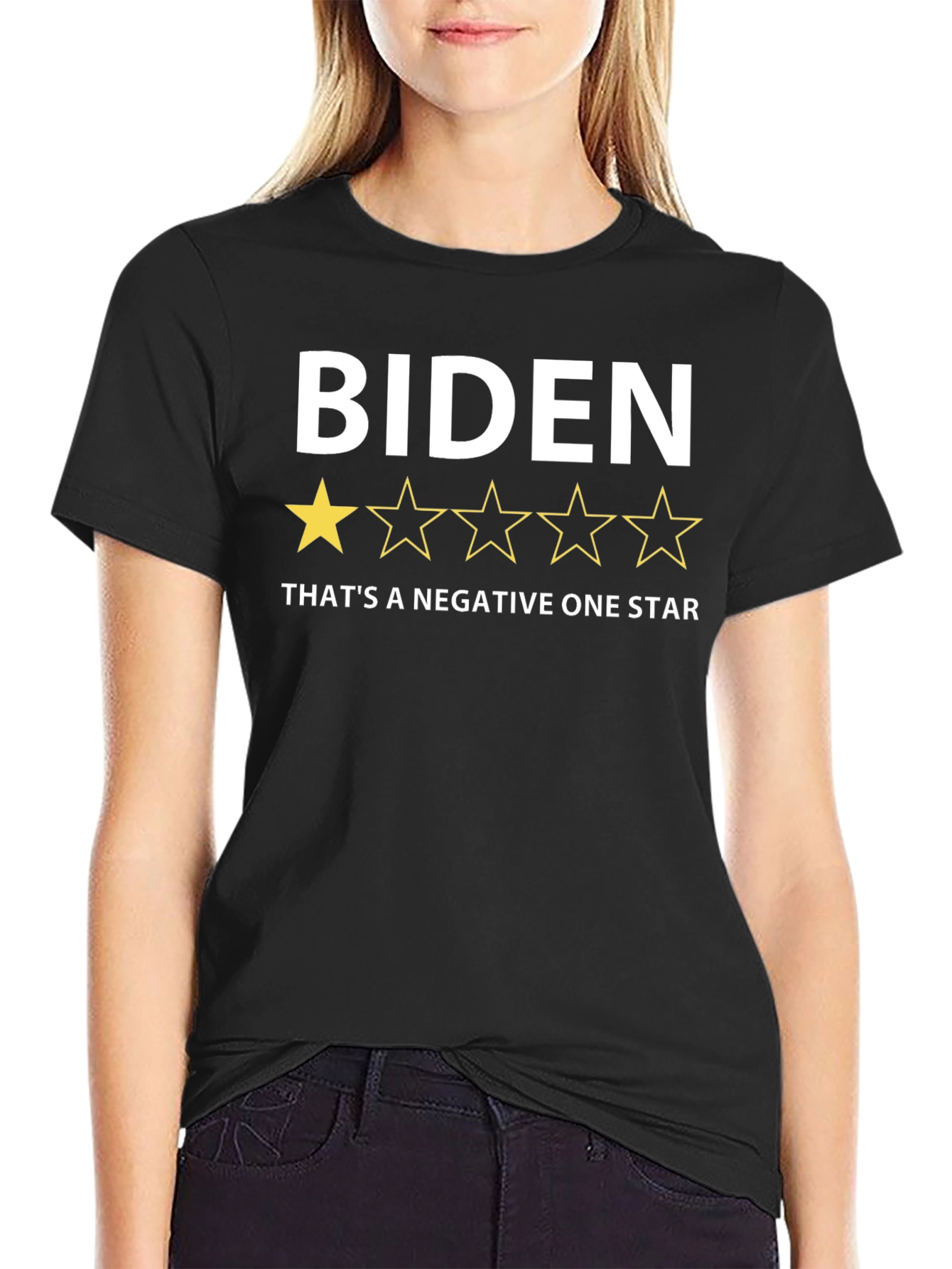 Biden Negative One Star T-Shirt