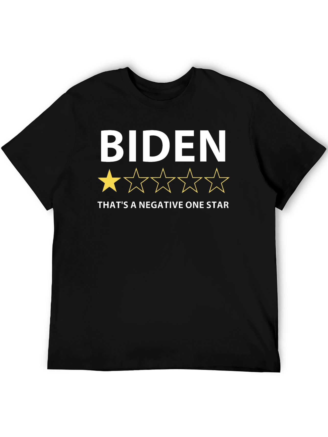 Biden Negative One Star T-Shirt