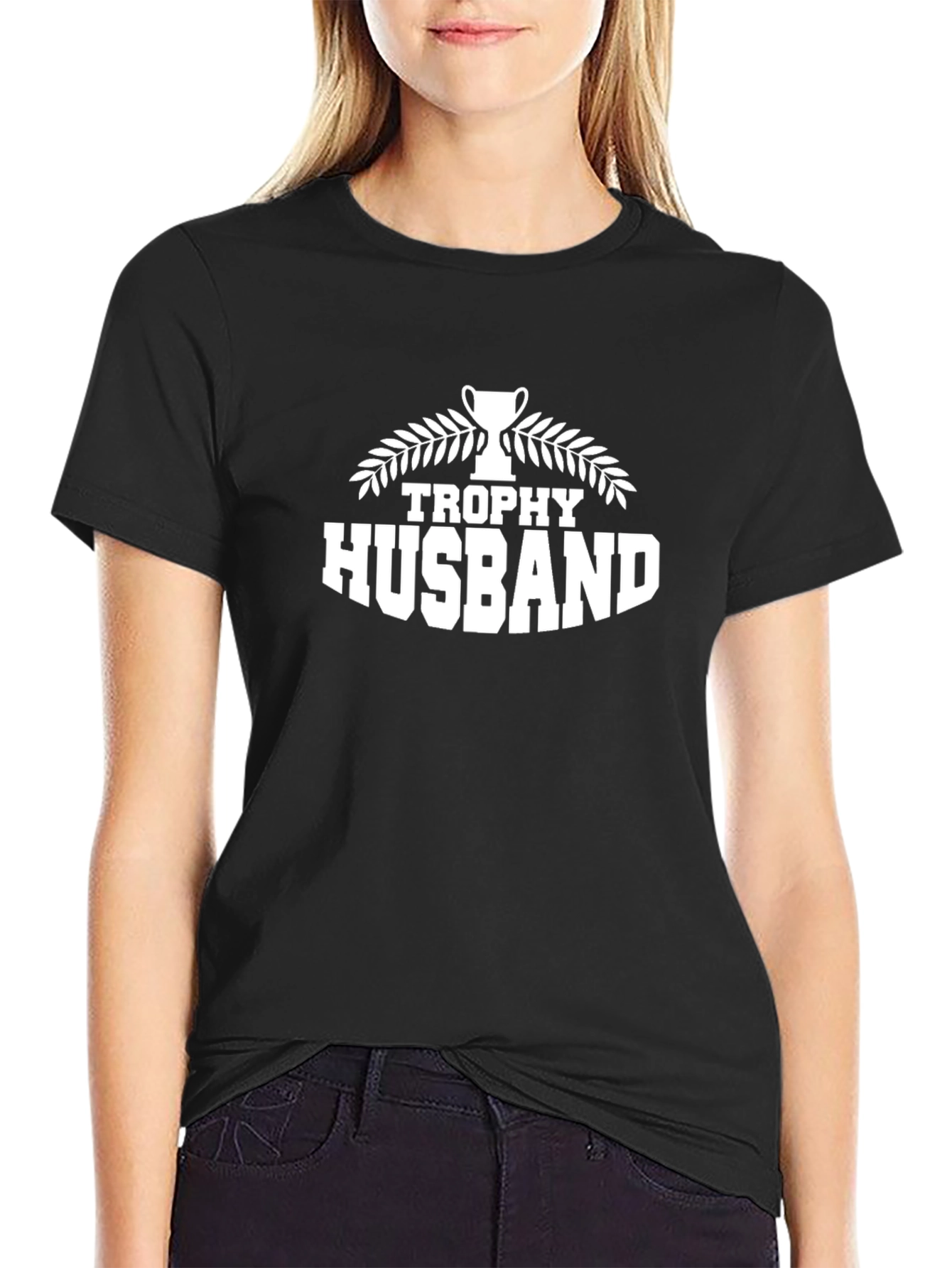 Trophy Husband Graphic Tee - Funny Husband Gift