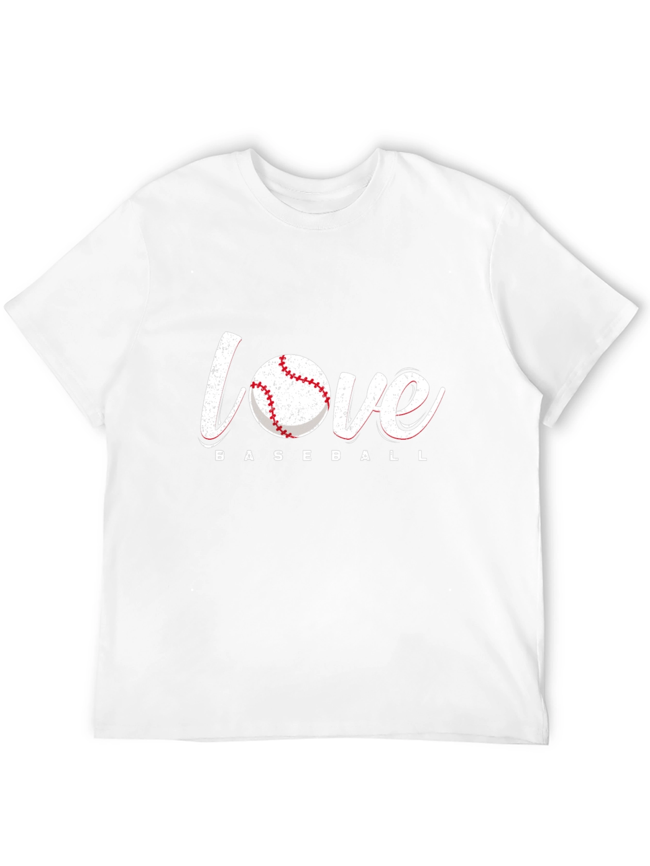 Love Baseball Graphic Tee - Black
