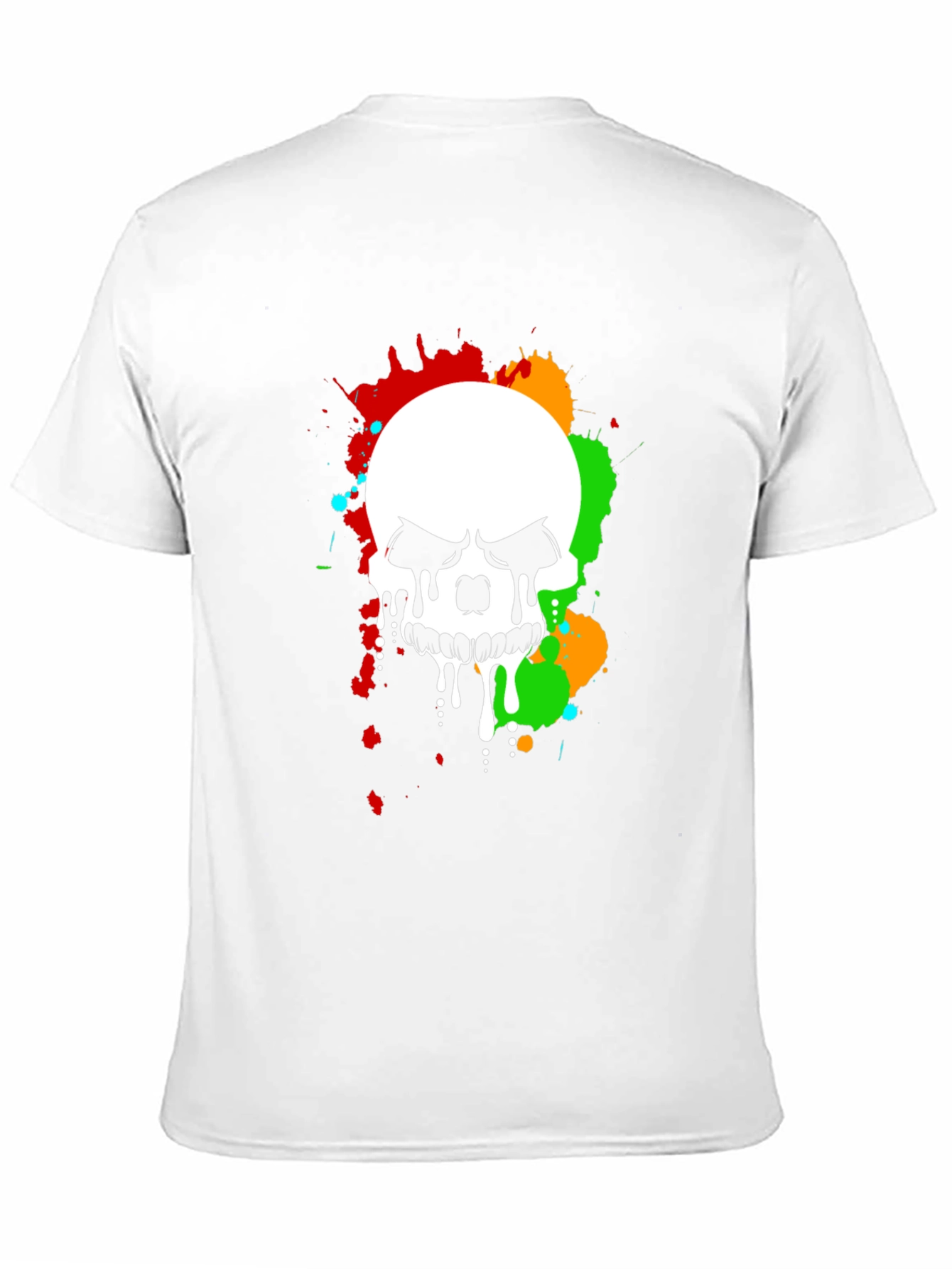 Skull Graphic T-Shirt - Black