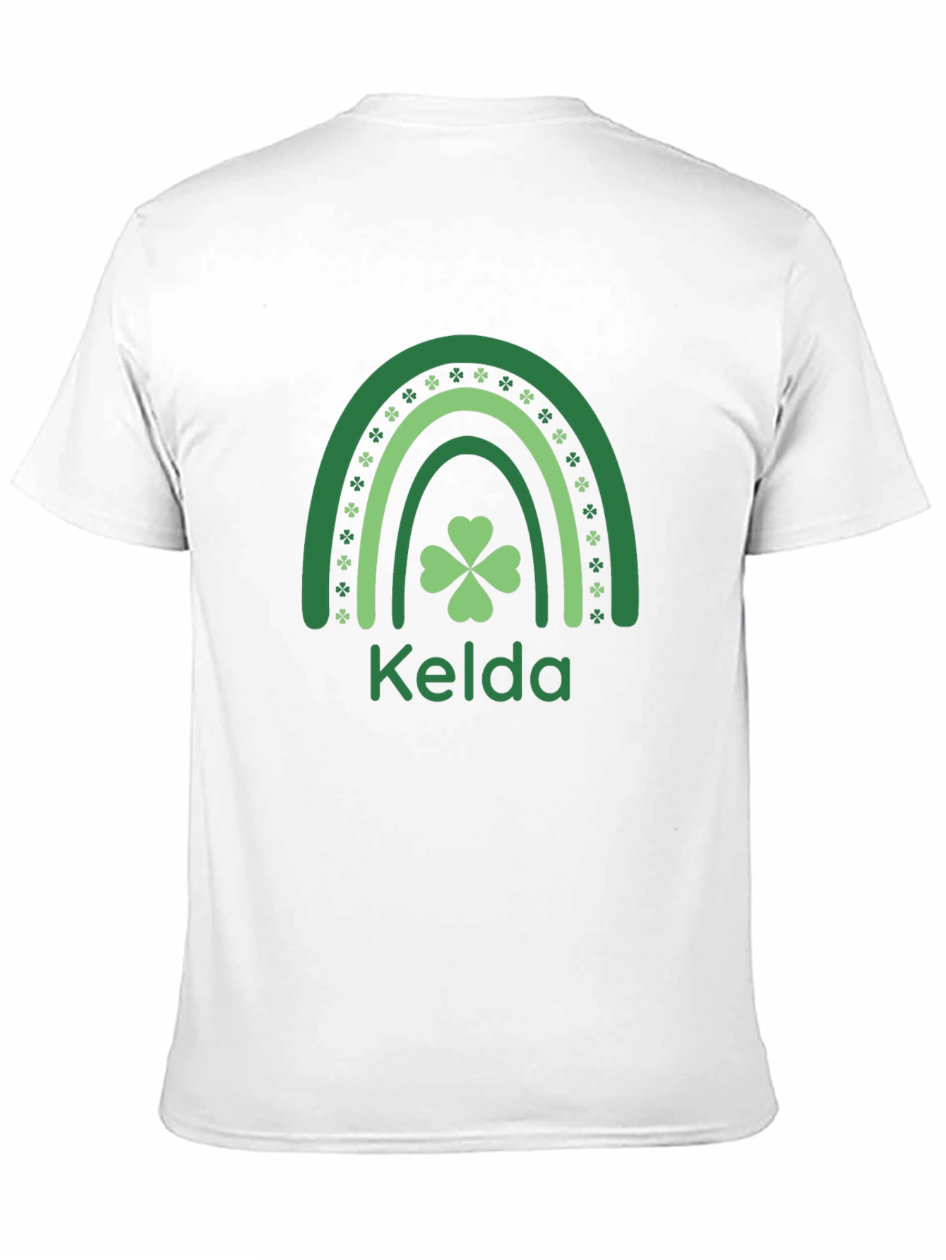 Kelda St. Patricks Day Rainbow Clover Shirt