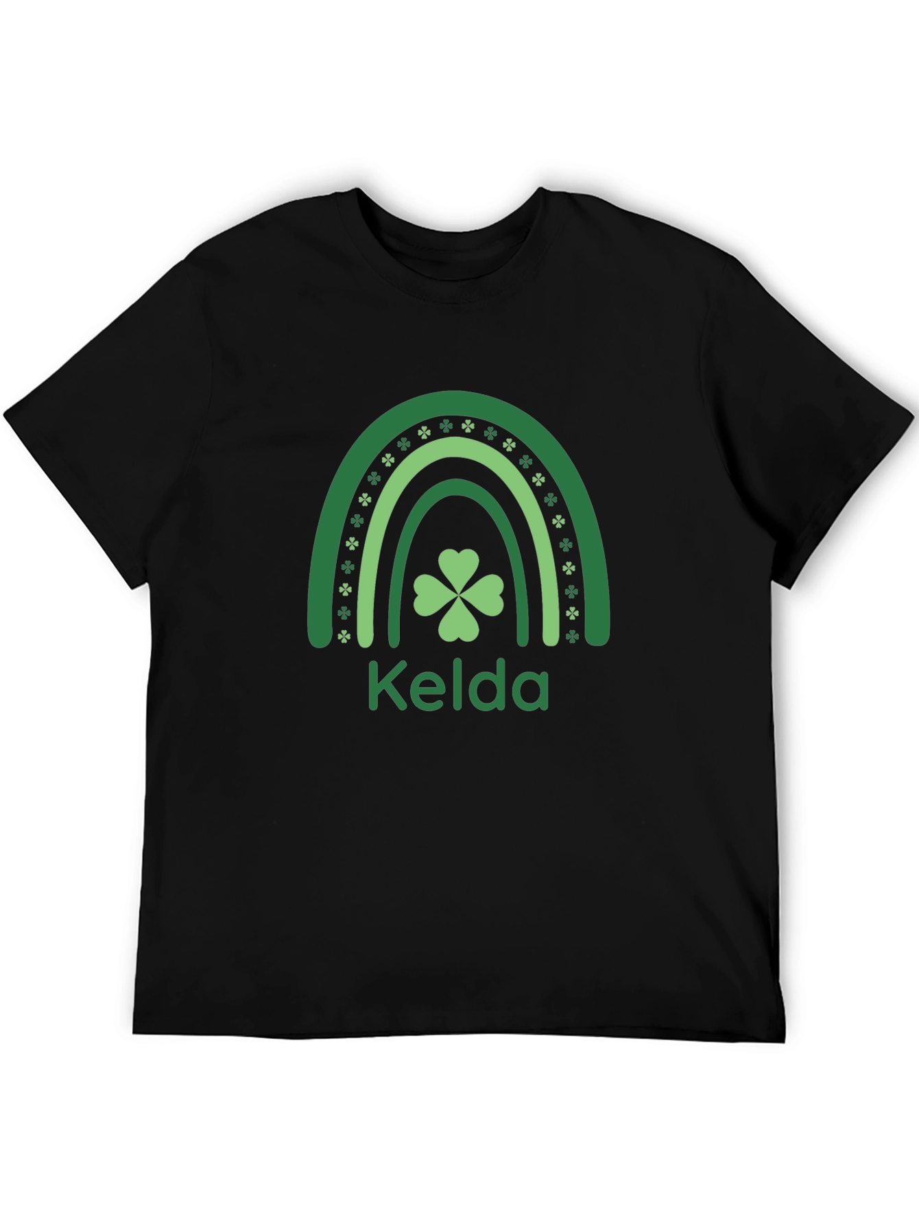 Kelda St. Patricks Day Rainbow Clover Shirt