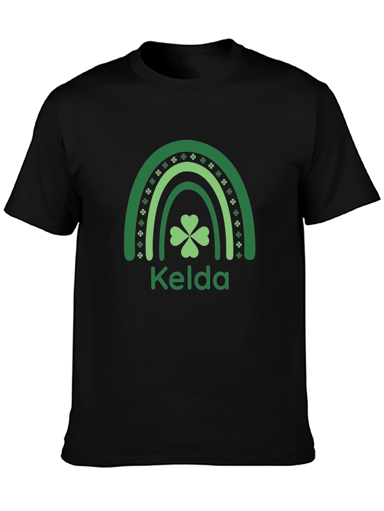 Kelda St. Patricks Day Rainbow Clover Shirt