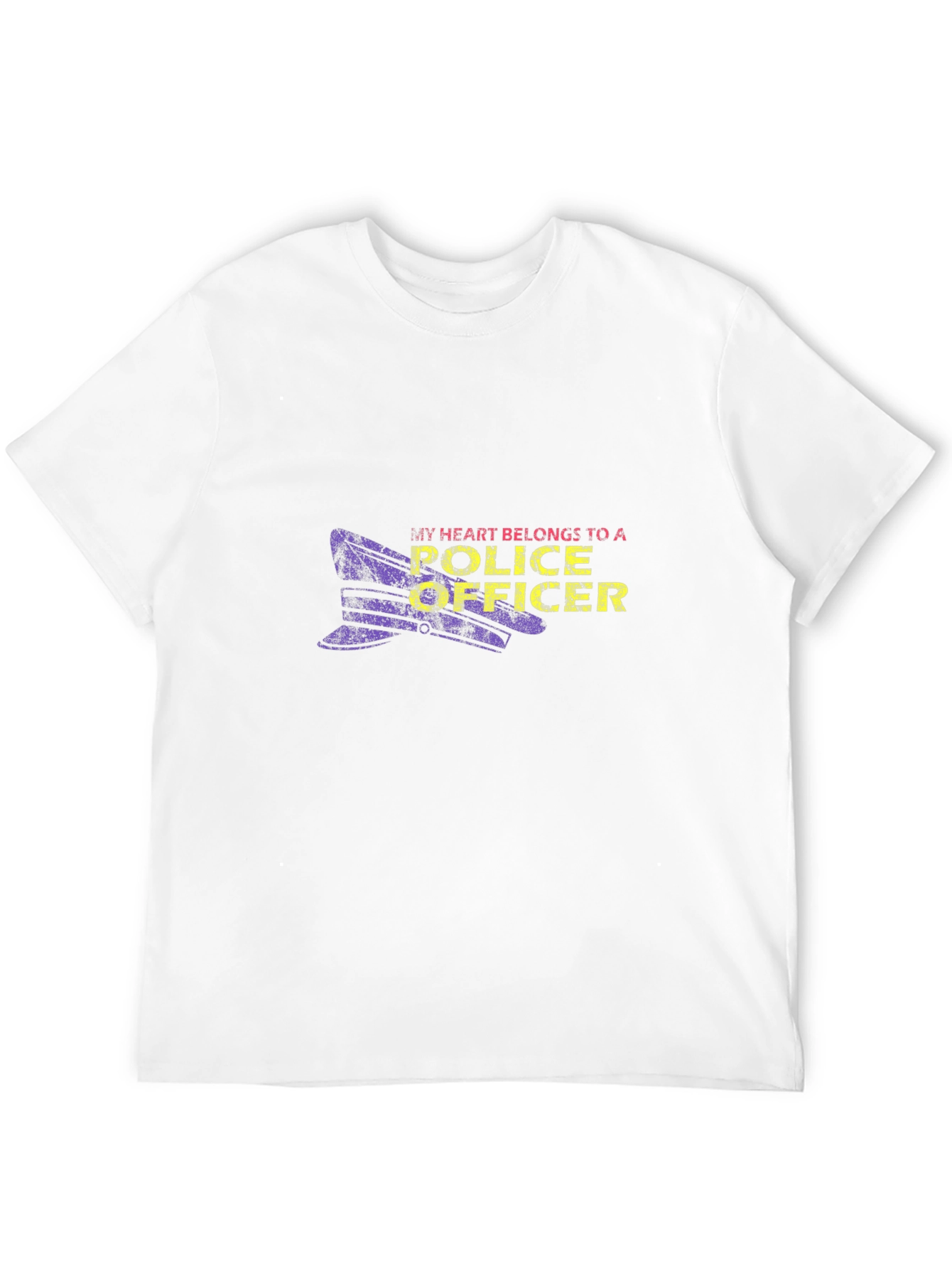My Heart Belongs to a Police Officer T-Shirt