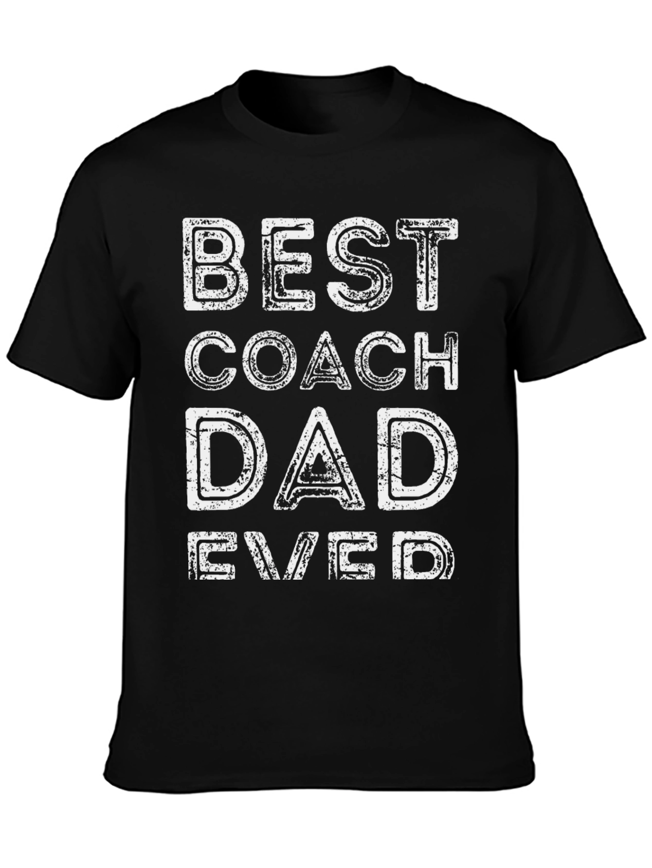 Best Coach Dad Ever - Graphic T-Shirt