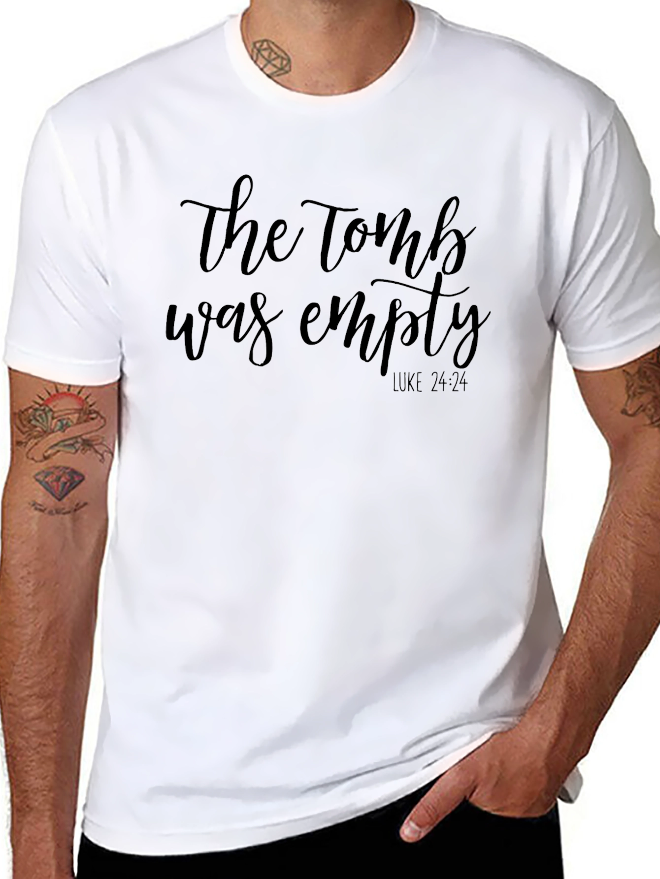 The Tomb Was Empty Christian Easter T-Shirt