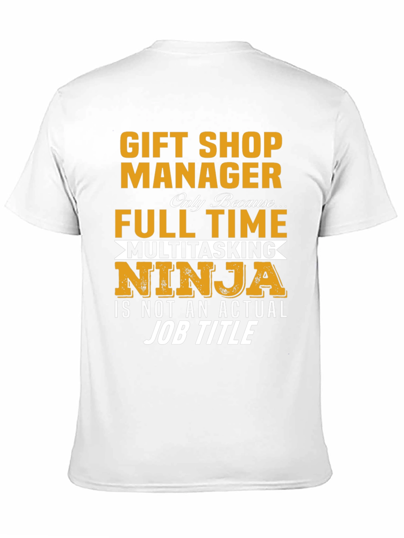 Gift Shop Manager Multitasking Ninja T-Shirt
