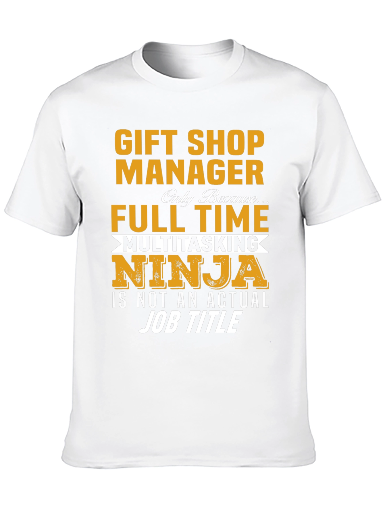 Gift Shop Manager Multitasking Ninja T-Shirt
