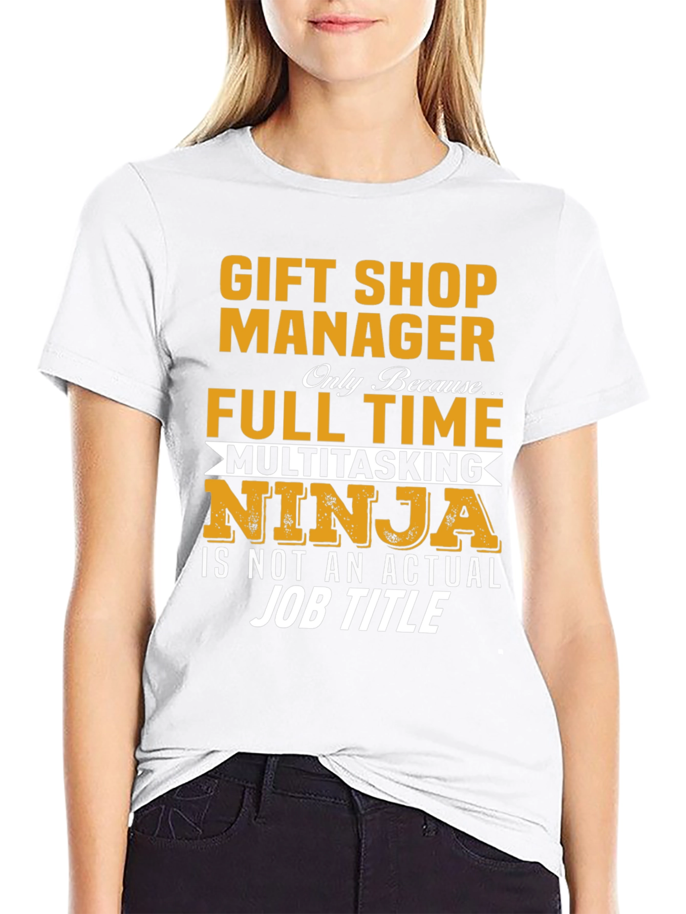 Gift Shop Manager Multitasking Ninja T-Shirt
