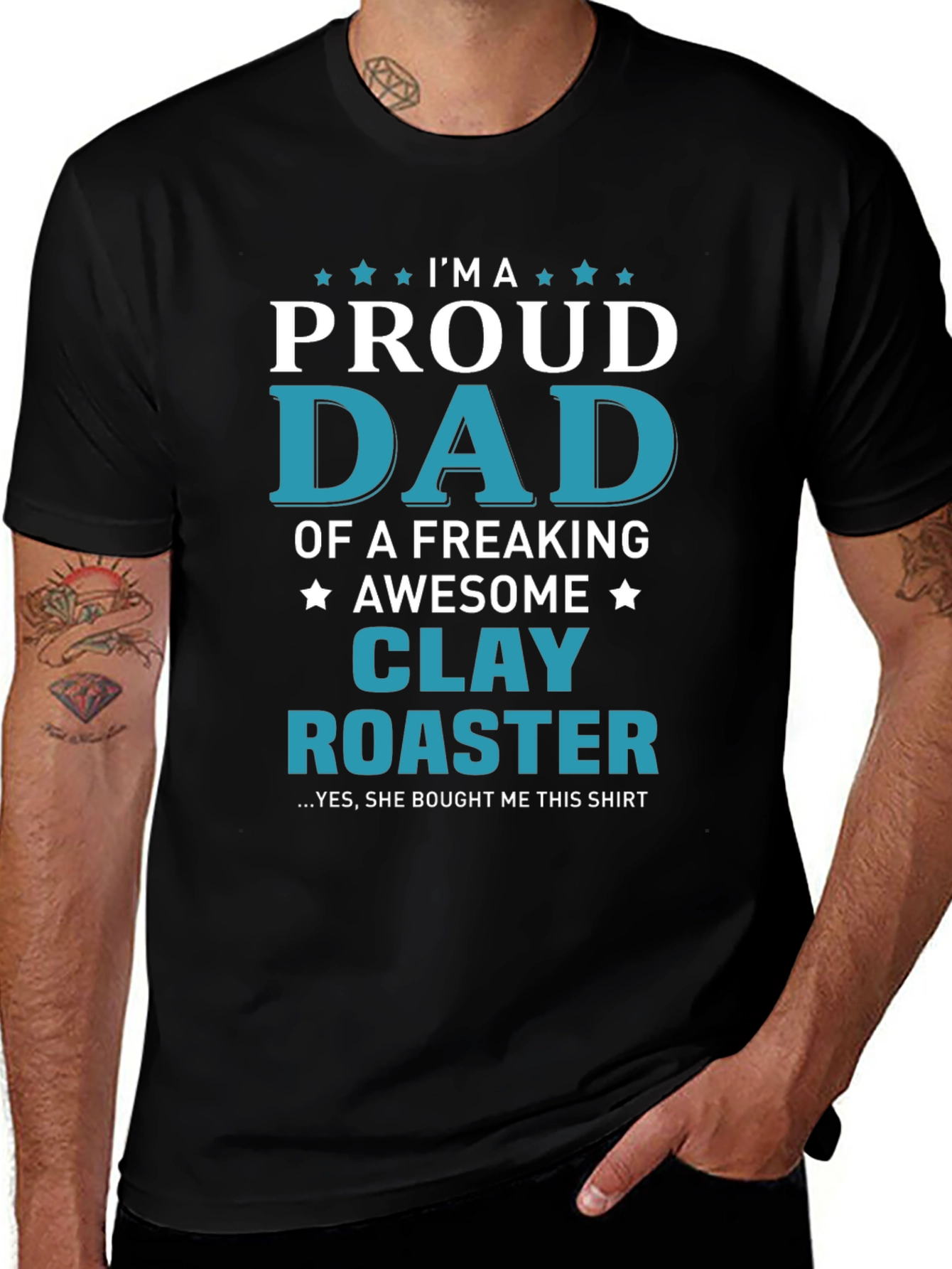 Proud Dad of a Clay Roaster T-Shirt