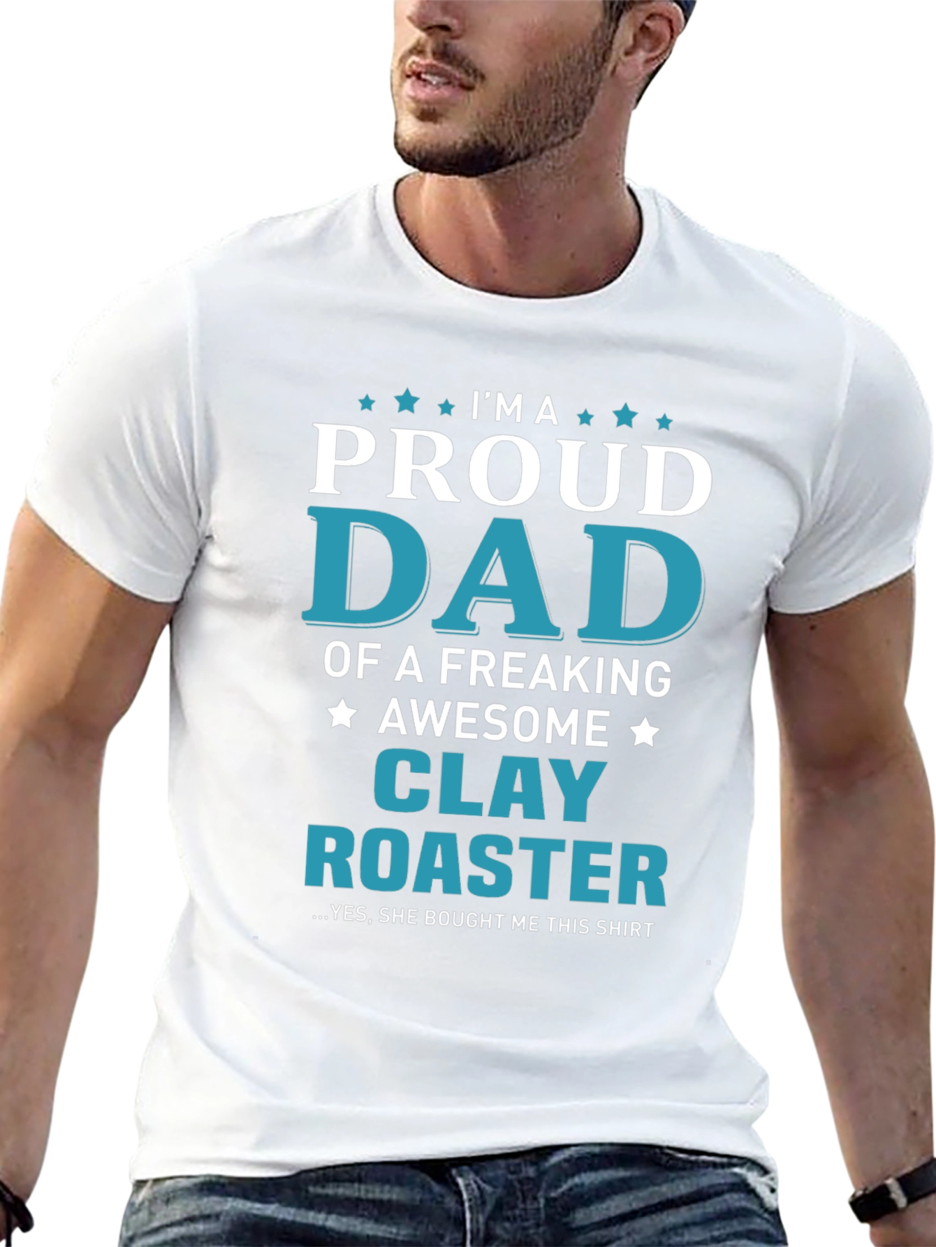 Proud Dad of a Clay Roaster T-Shirt