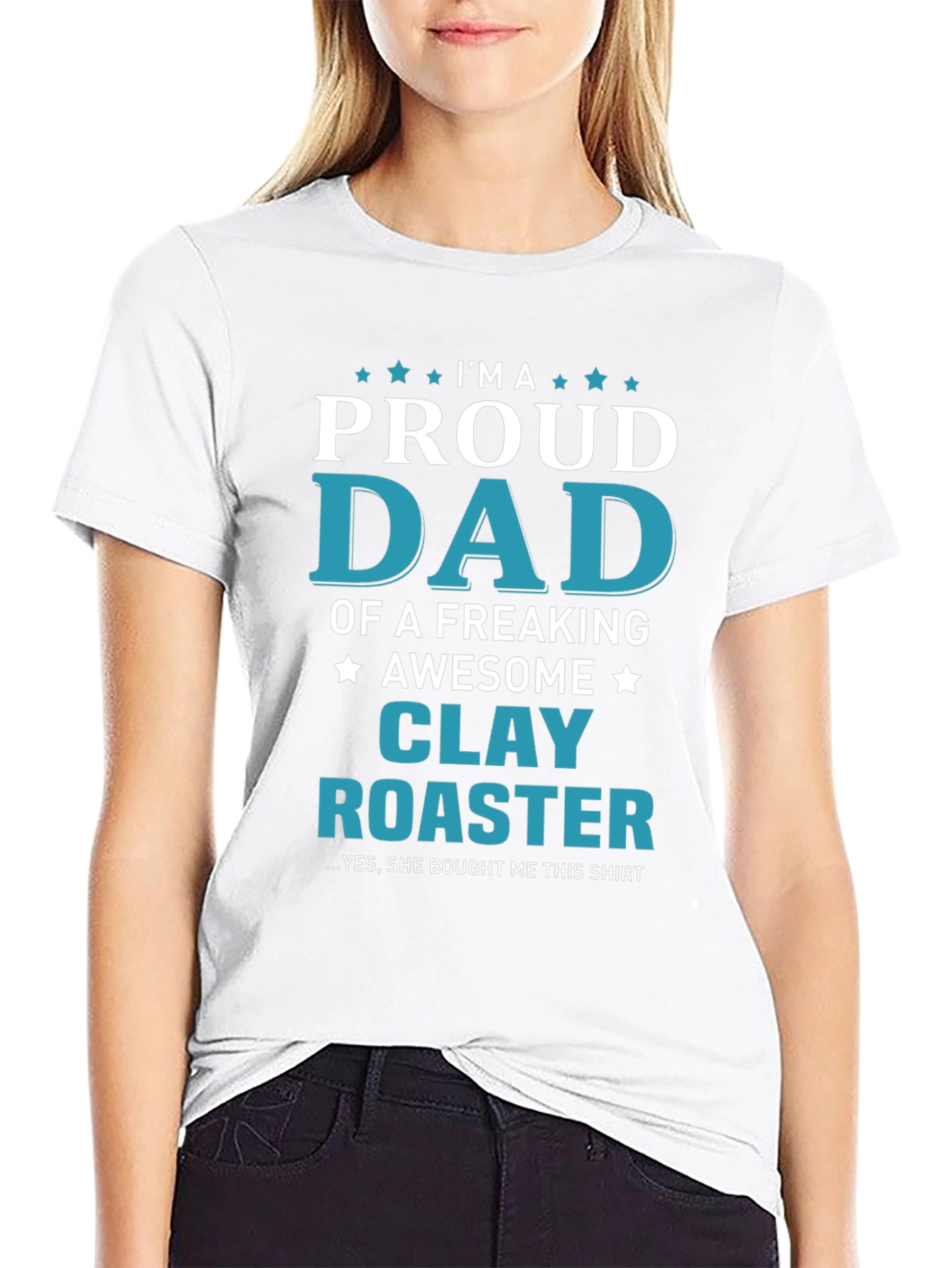 Proud Dad of a Clay Roaster T-Shirt